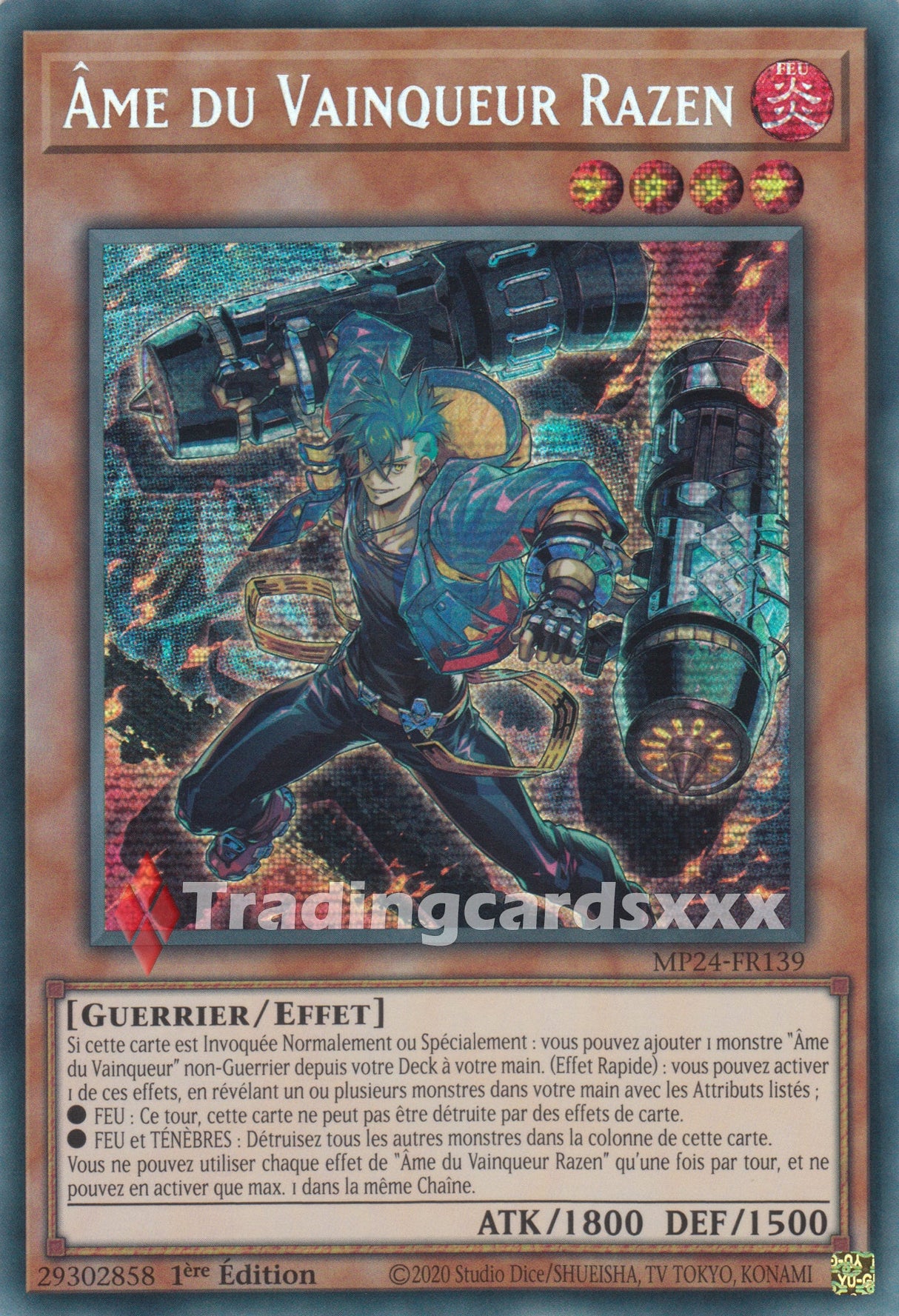 Yu-Gi-Oh! Âme du Vainqueur Razen : PSE MP24-FR139