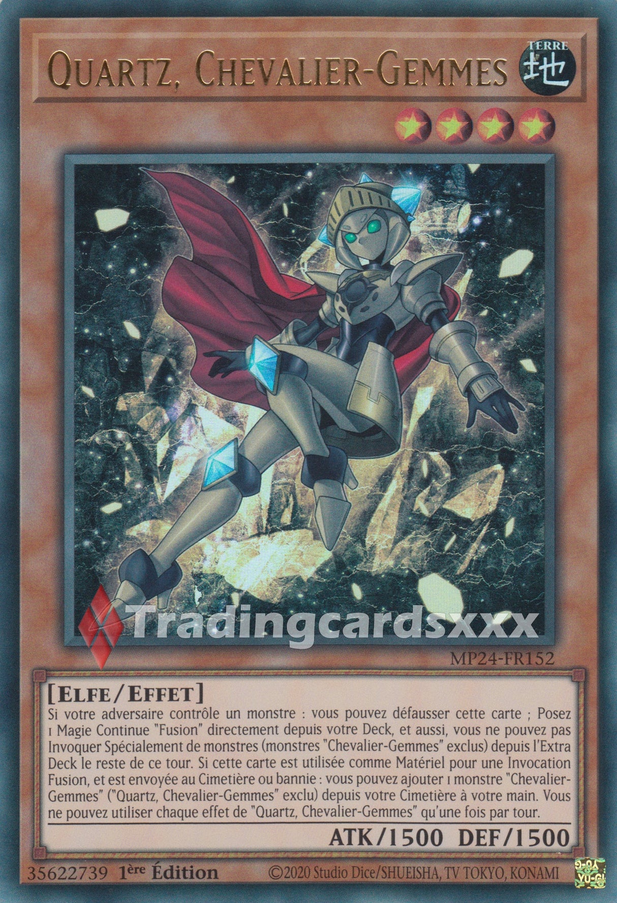 Yu-Gi-Oh! Quartz, Chevalier-Gemmes : UR MP24-FR152