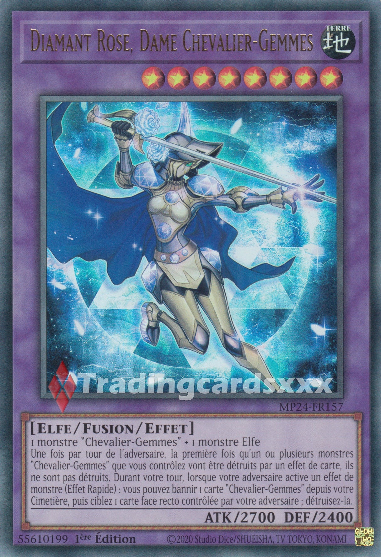 Yu-Gi-Oh! Diamant Rose, Dame Chevalier-Gemmes : UR MP24-FR157