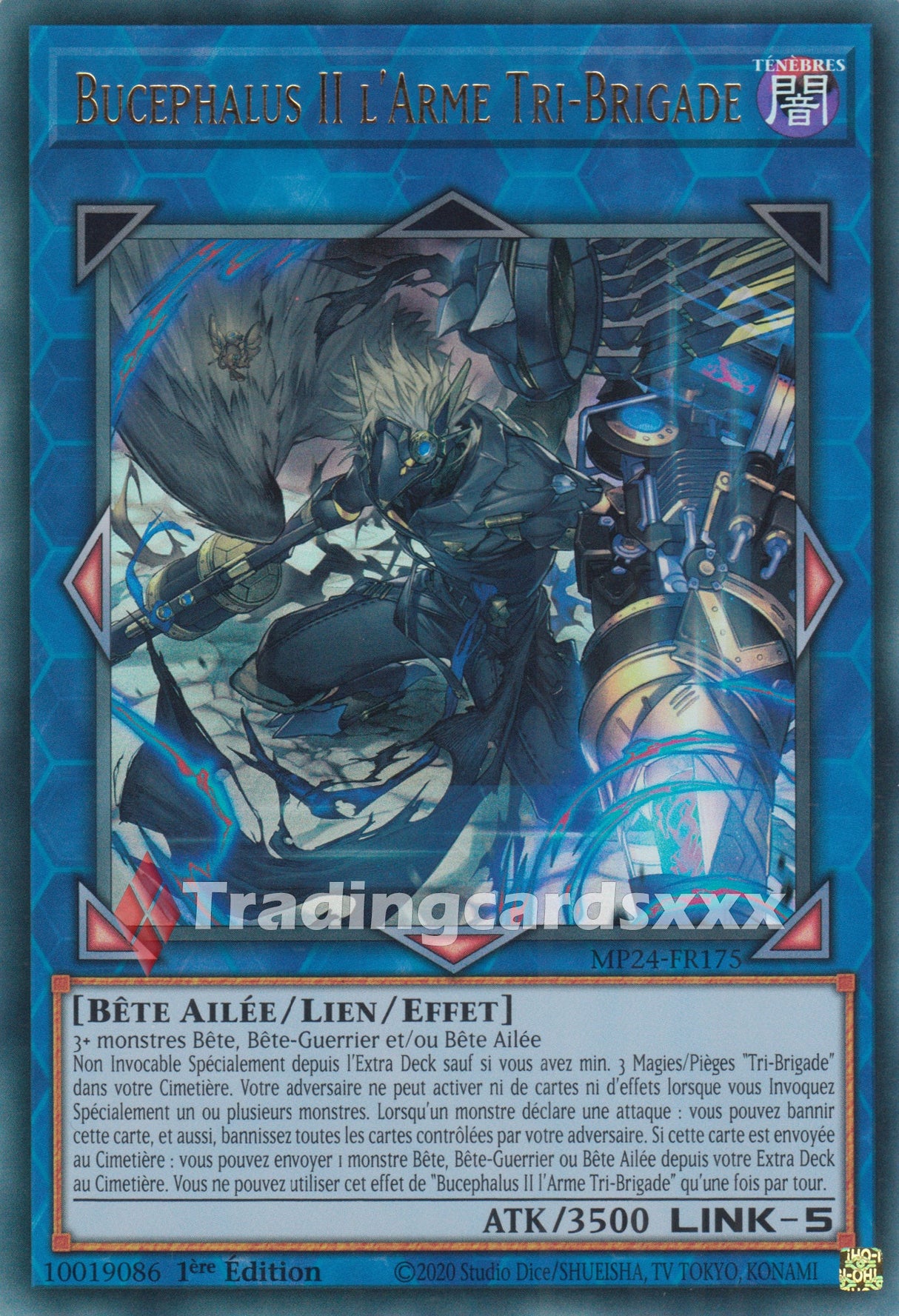 Yu-Gi-Oh! Bucephalus II l'Arme Tri-Brigade : UR MP24-FR175