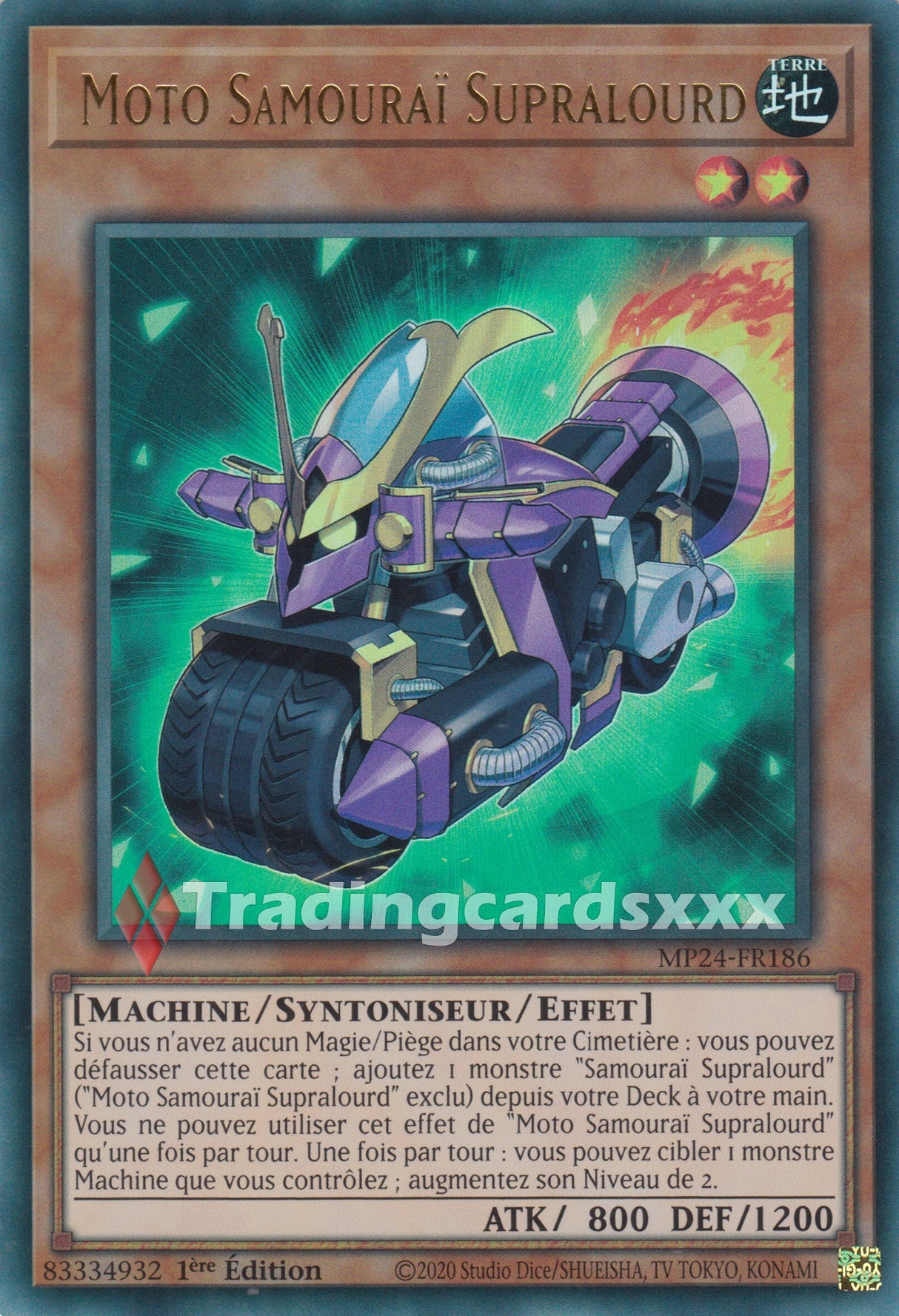 Yu-Gi-Oh! Moto Samouraï Supralourd : UR MP24-FR186