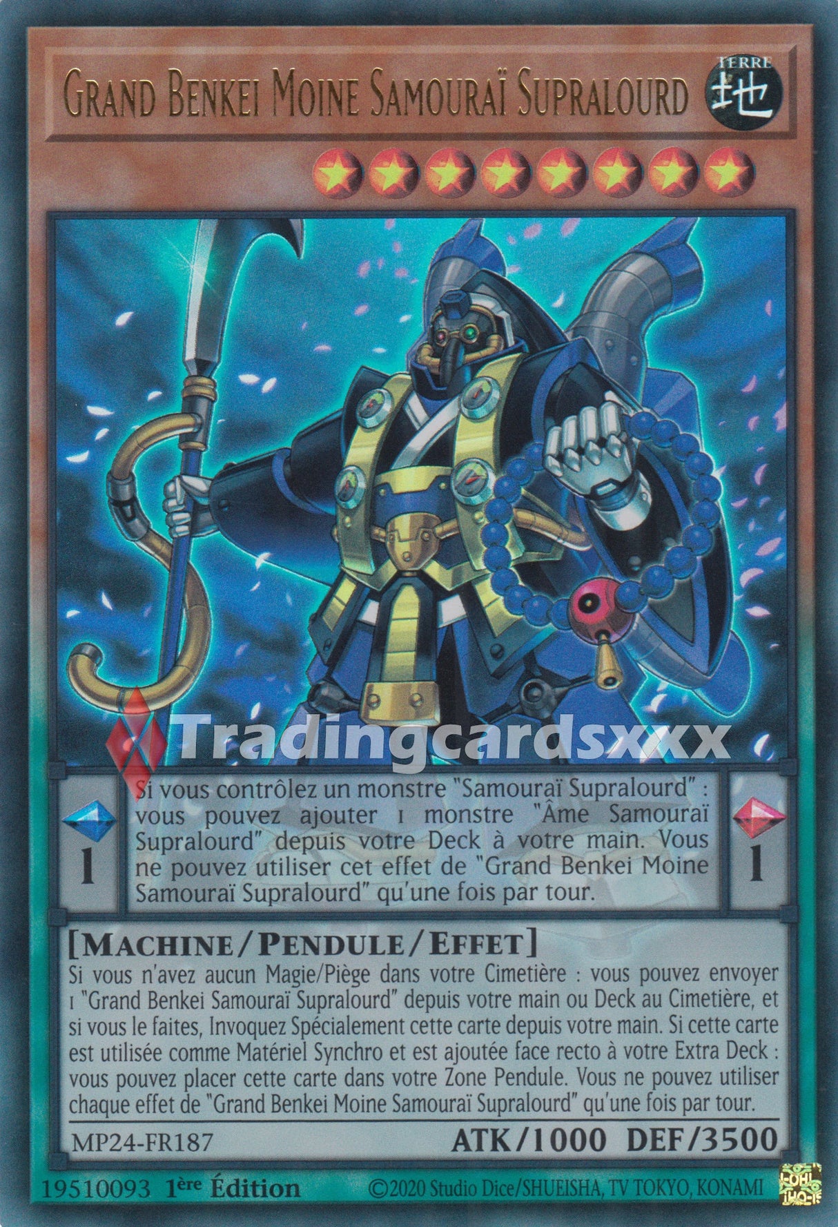 Yu-Gi-Oh! Grand Benkei Samouraï Supralourd : UR MP24-FR187