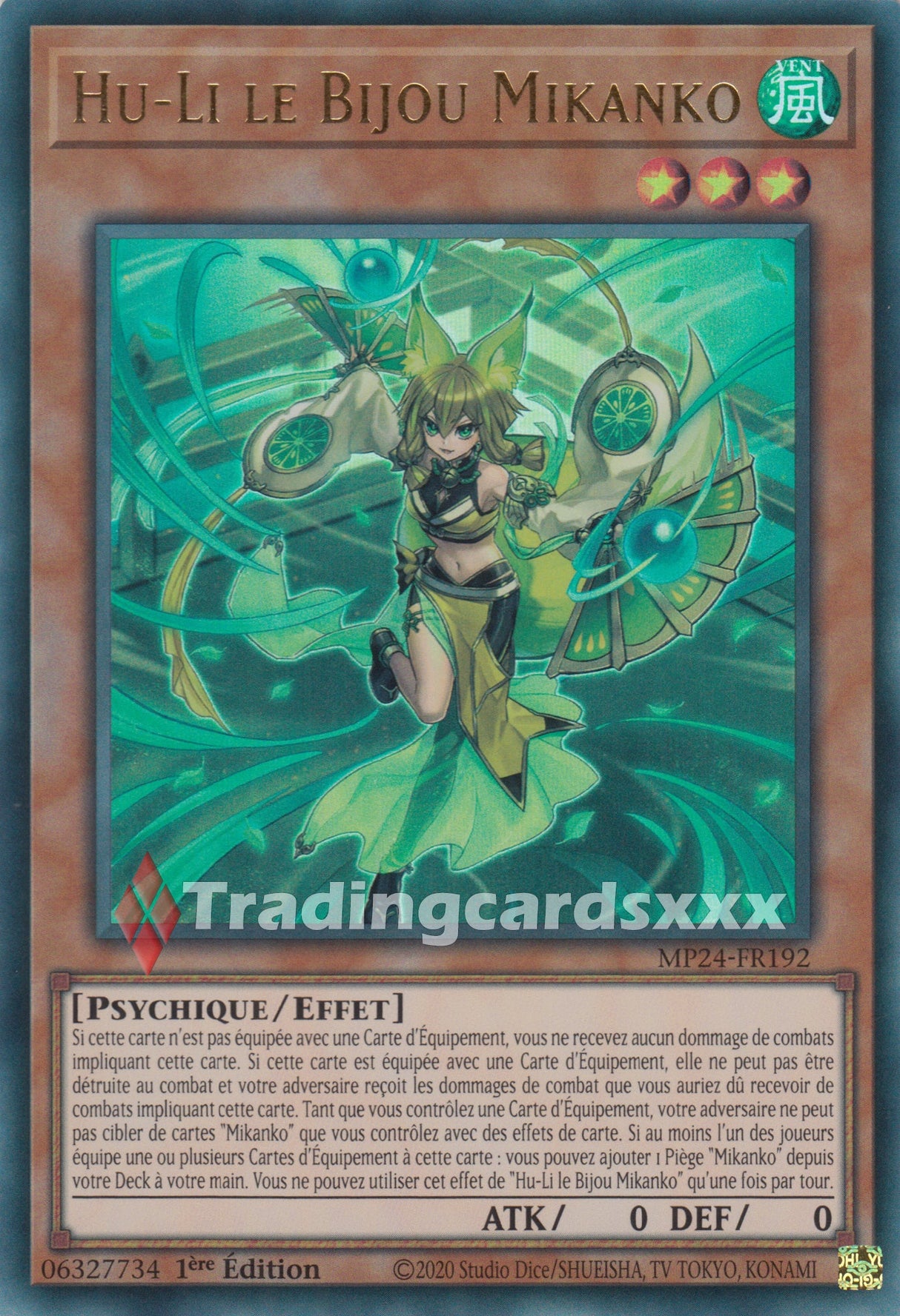 Yu-Gi-Oh! Hu-Li le Bijou Mikanko : UR MP24-FR192