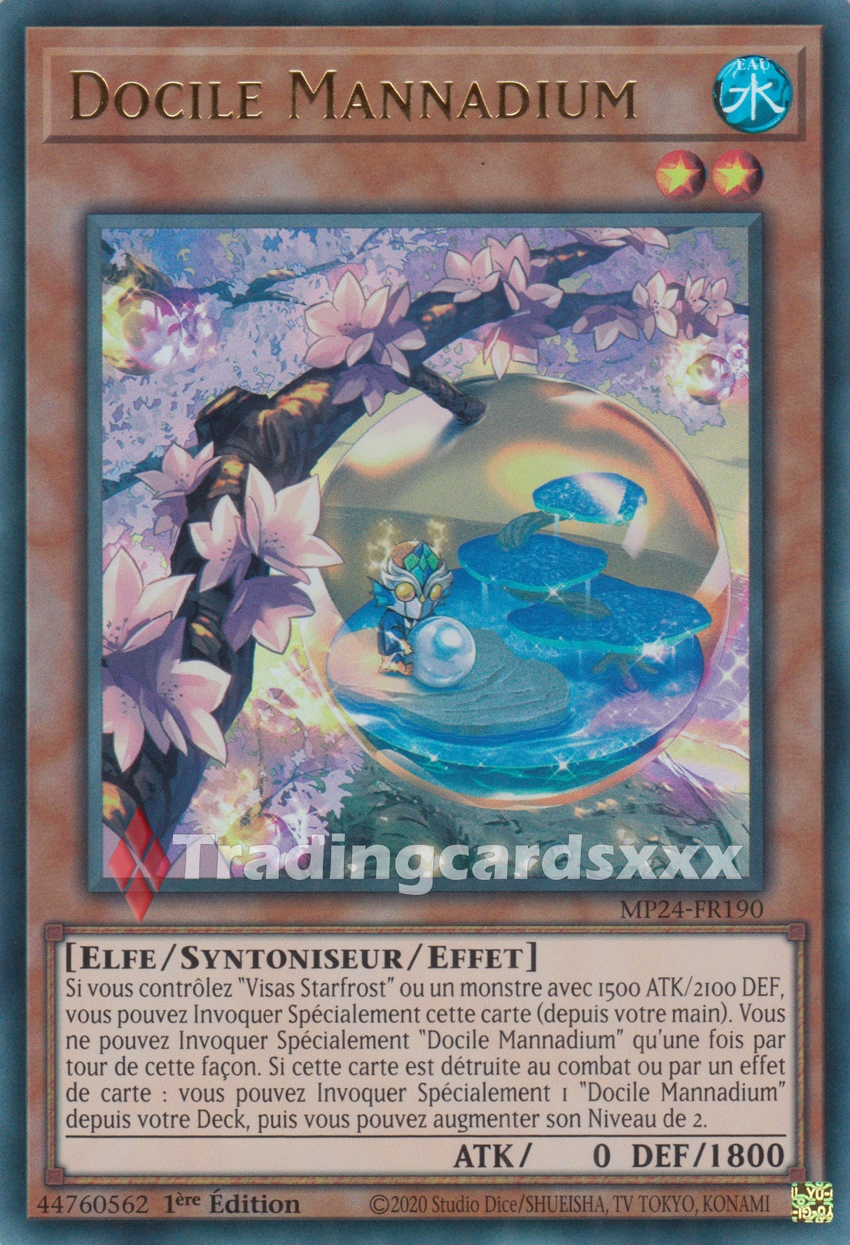 Yu-Gi-Oh! Docile Mannadium : UR MP24-FR190