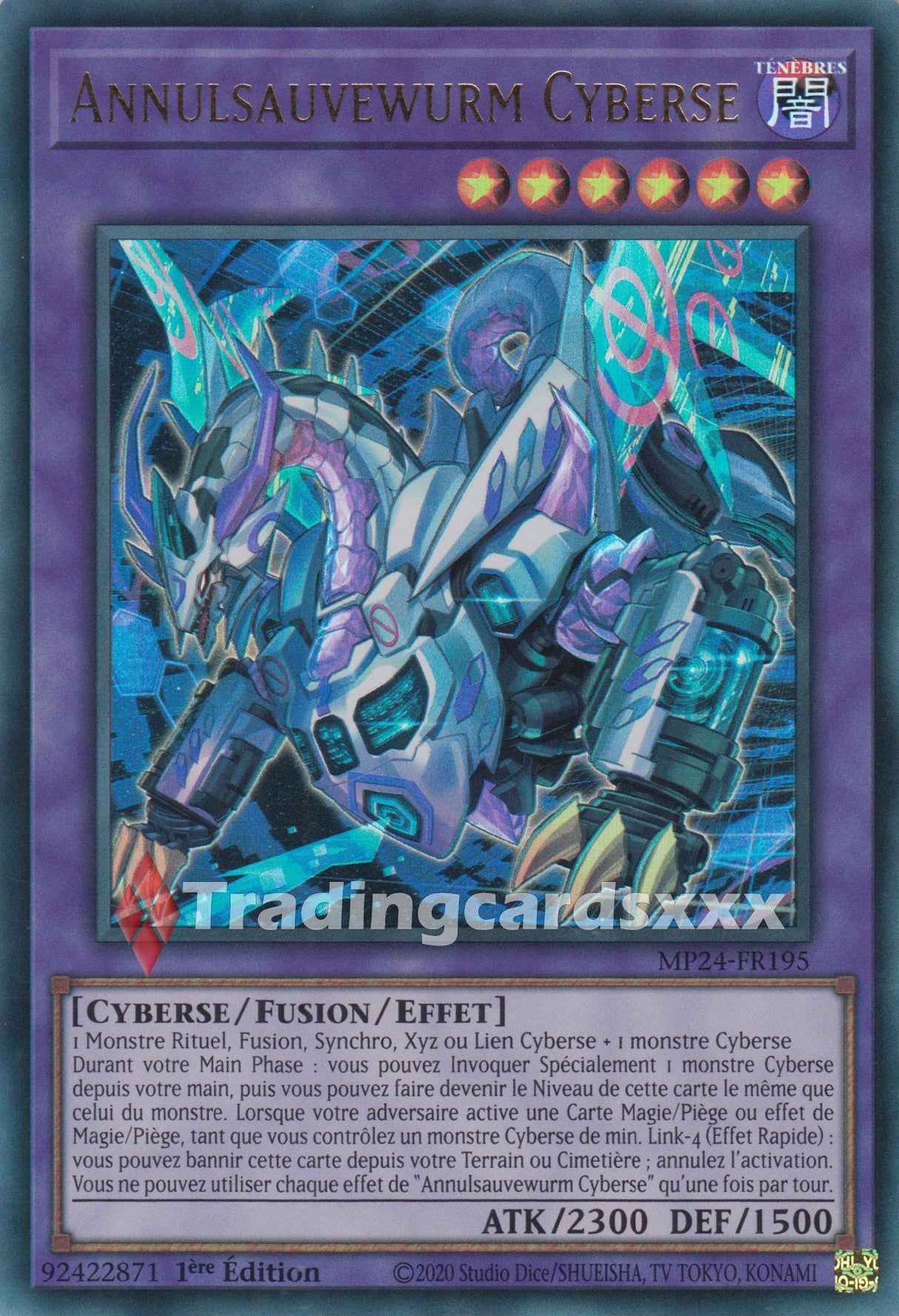 Yu-Gi-Oh! Annulsauvewurm Cyberse : UR MP24-FR195