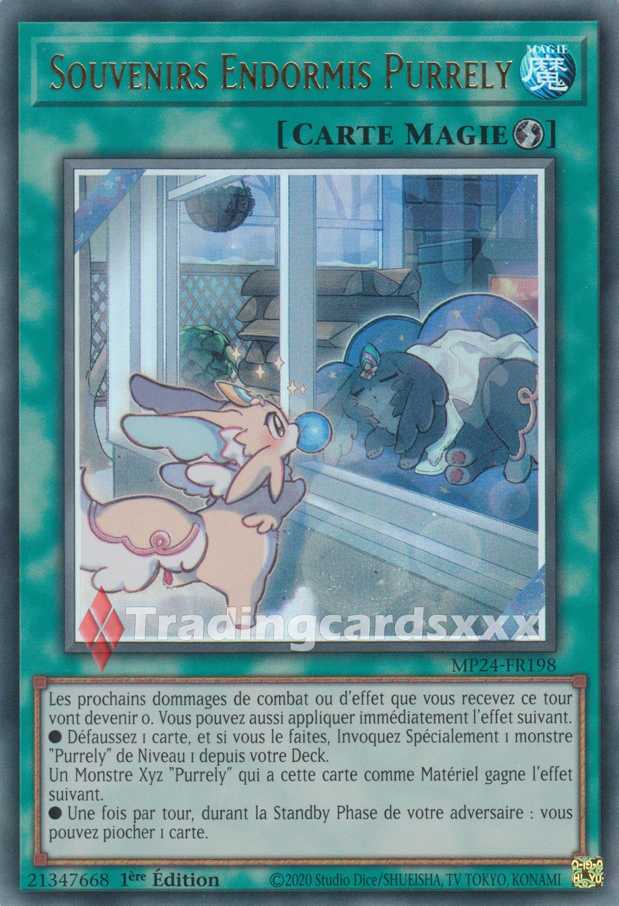 Yu-Gi-Oh! Souvenirs Endormis Purrely : UR MP24-FR198