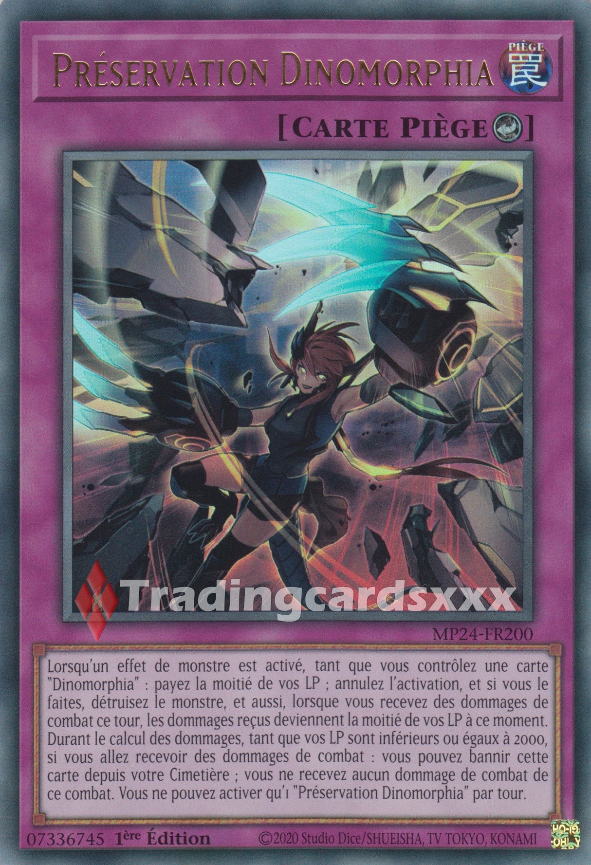 Yu-Gi-Oh! Préservation Dinomorphia : UR MP24-FR200