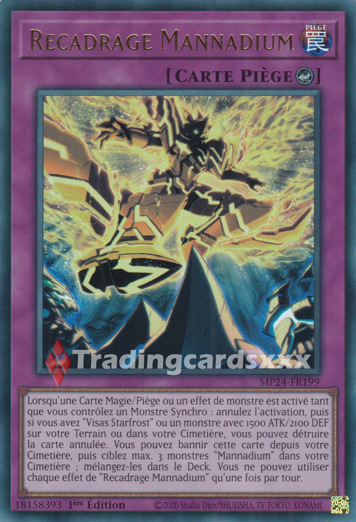 Yu-Gi-Oh! Recadrage Mannadium : UR MP24-FR199