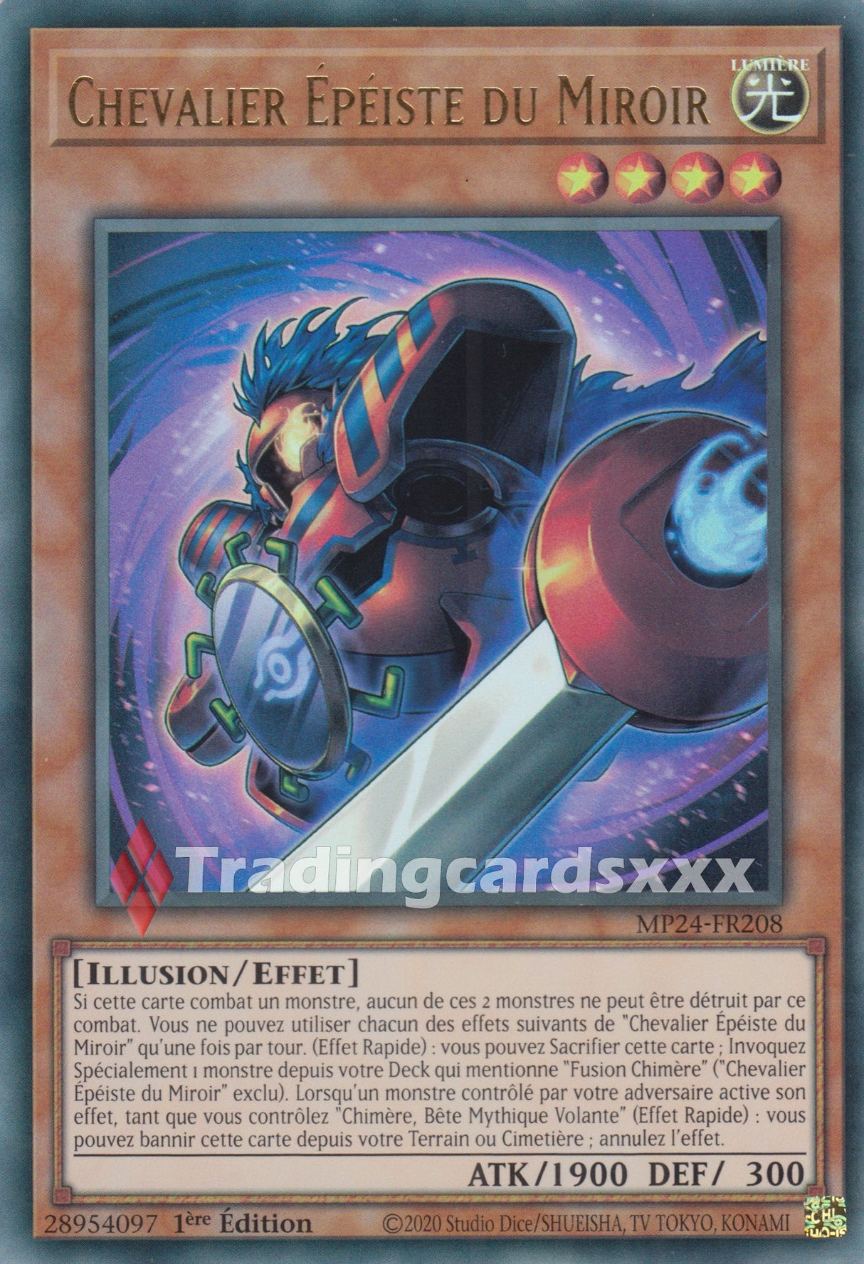 Yu-Gi-Oh! Chevalier Épéiste du Miroir : UR MP24-FR208