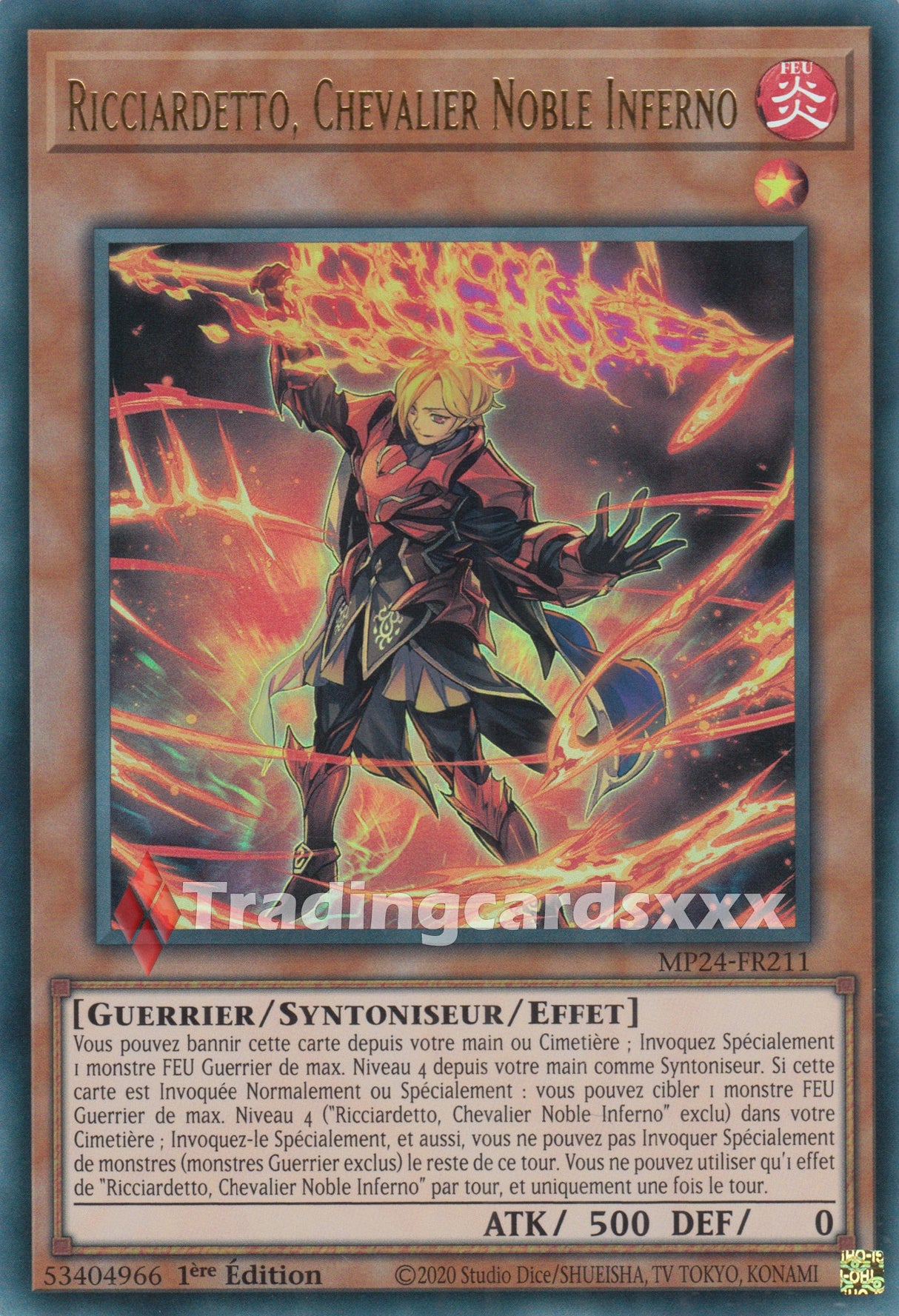 Yu-Gi-Oh! Ricciardetto, Chevalier Noble Inferno : UR MP24-FR211