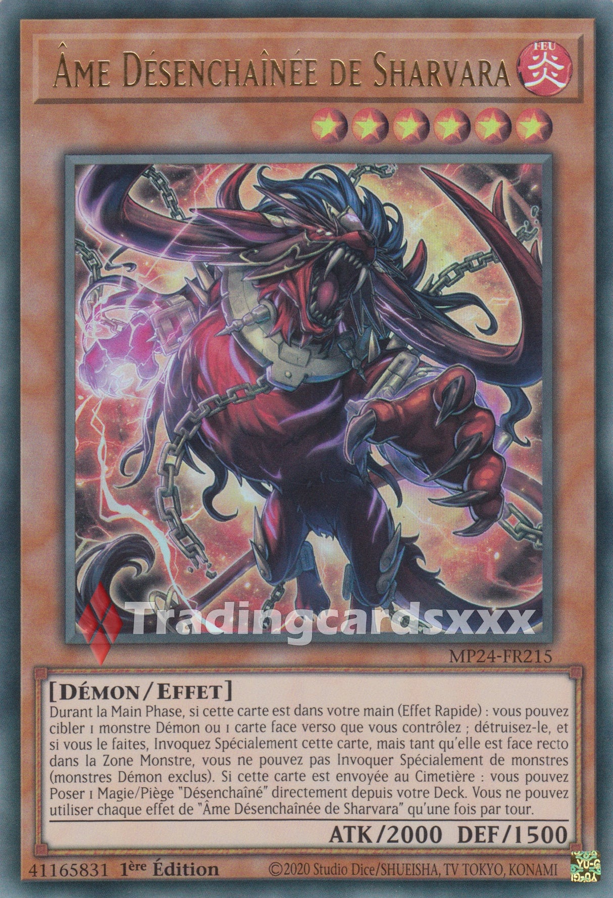 Yu-Gi-Oh! Âme Désenchaînée de Sharvara : UR MP24-FR215