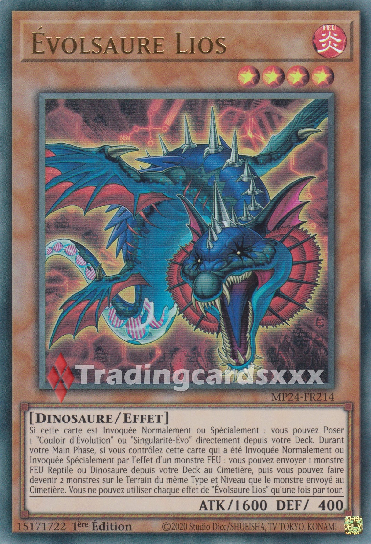 Yu-Gi-Oh! Évolsaure Lios : UR MP24-FR214