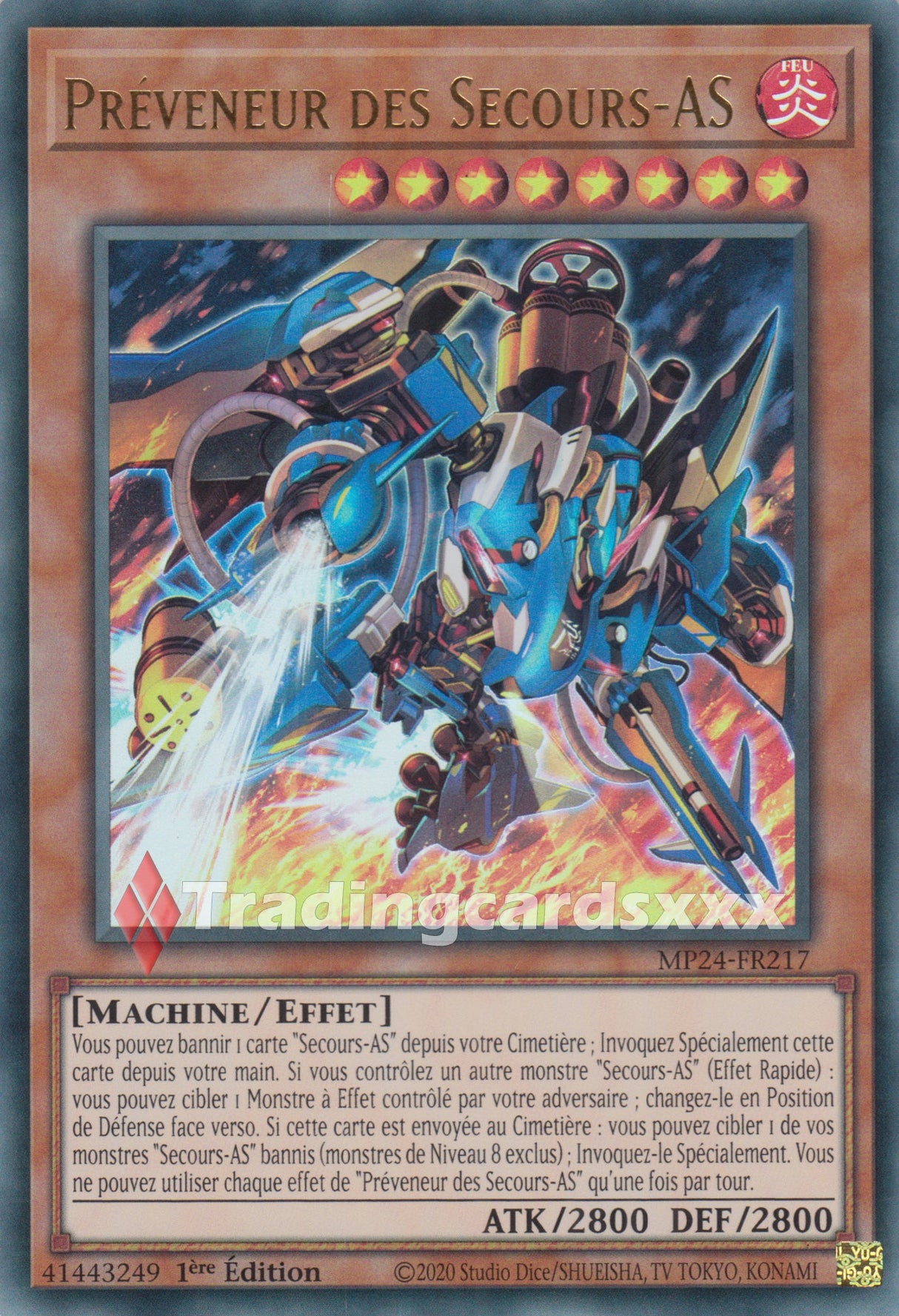 Yu-Gi-Oh! Préveneur des Secours-AS : UR MP24-FR217