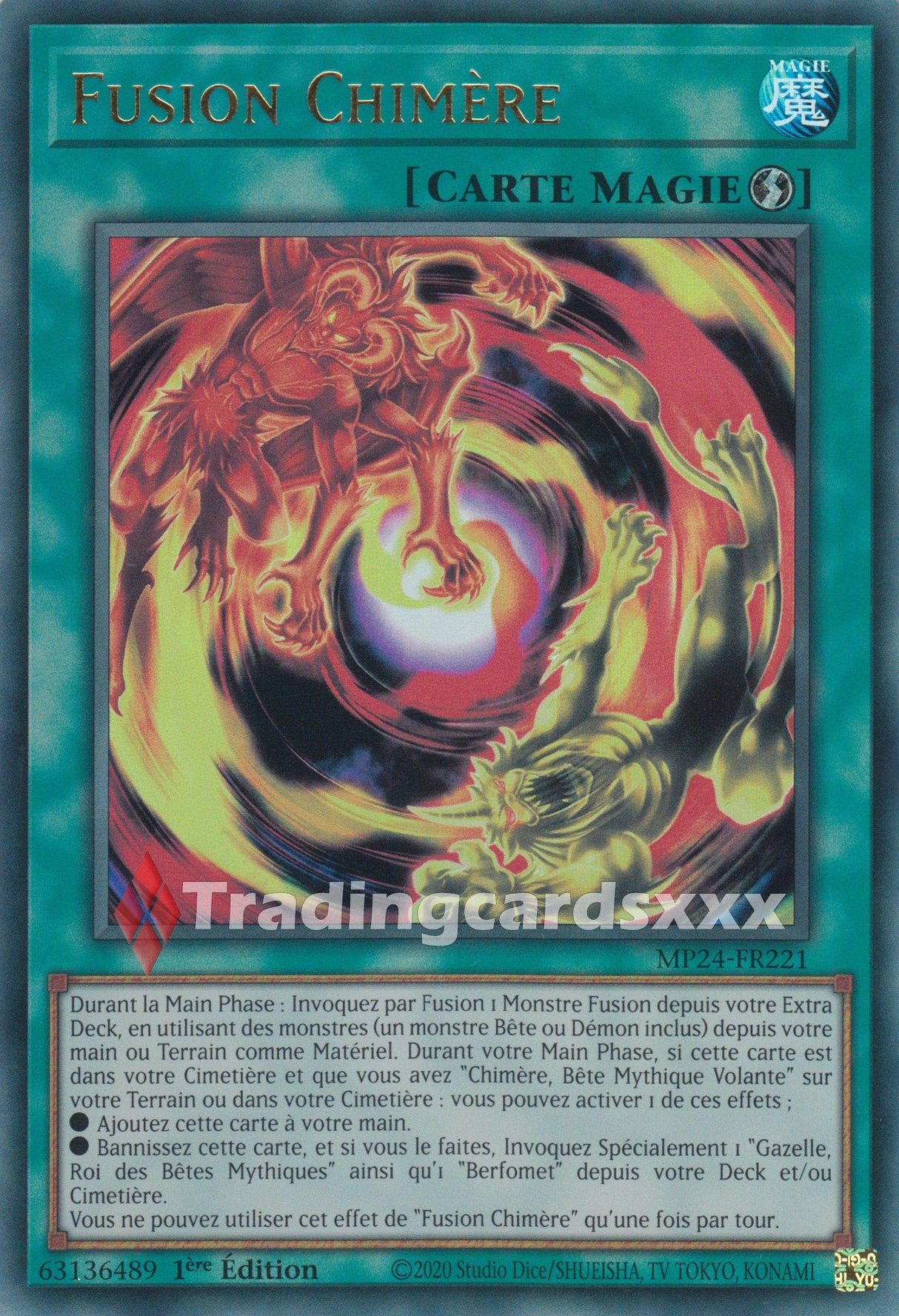 Yu-Gi-Oh! Fusion Chimère : UR MP24-FR221