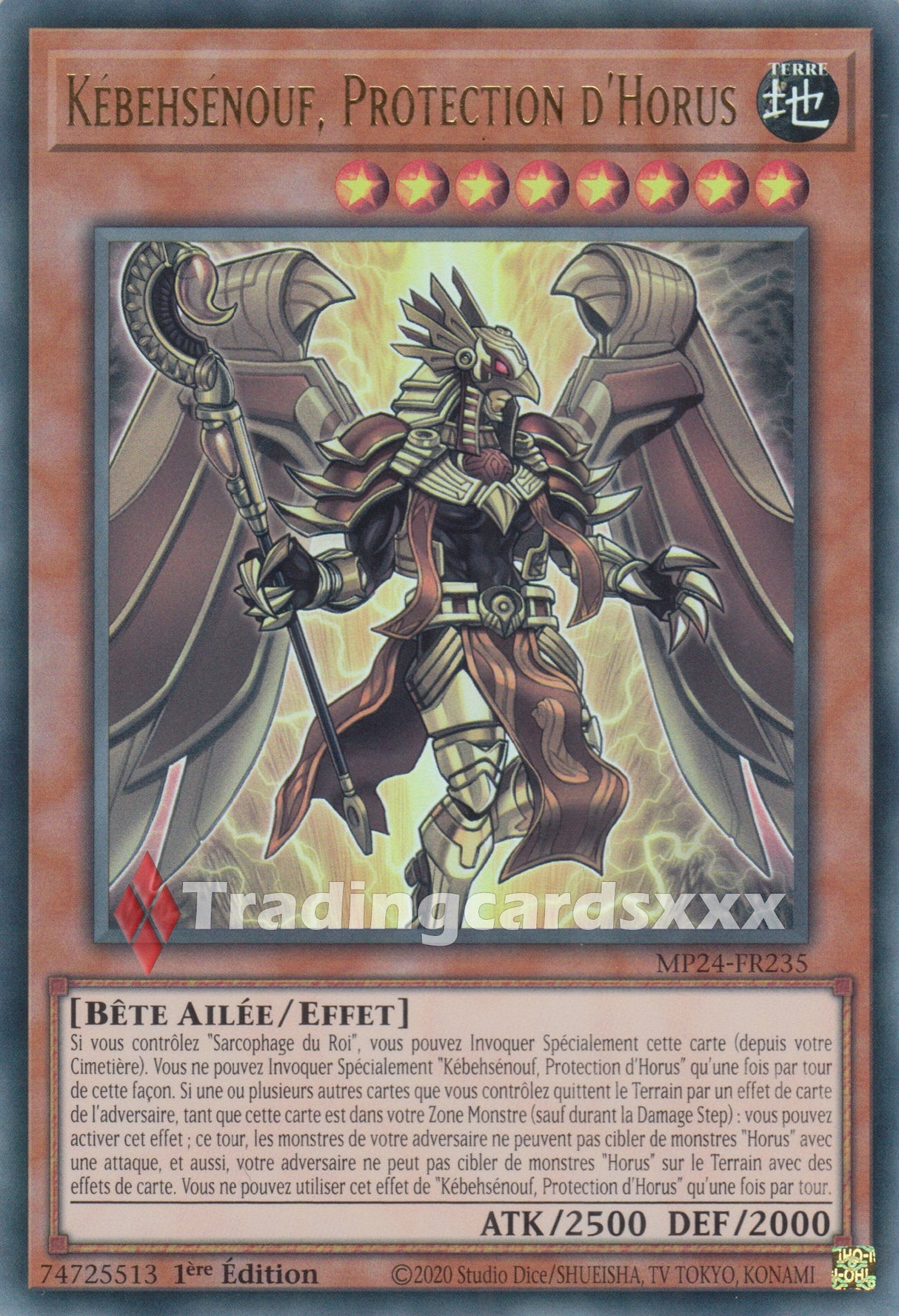 Yu-Gi-Oh! Kébehsénouf, Protection d'Horus : UR MP24-FR235