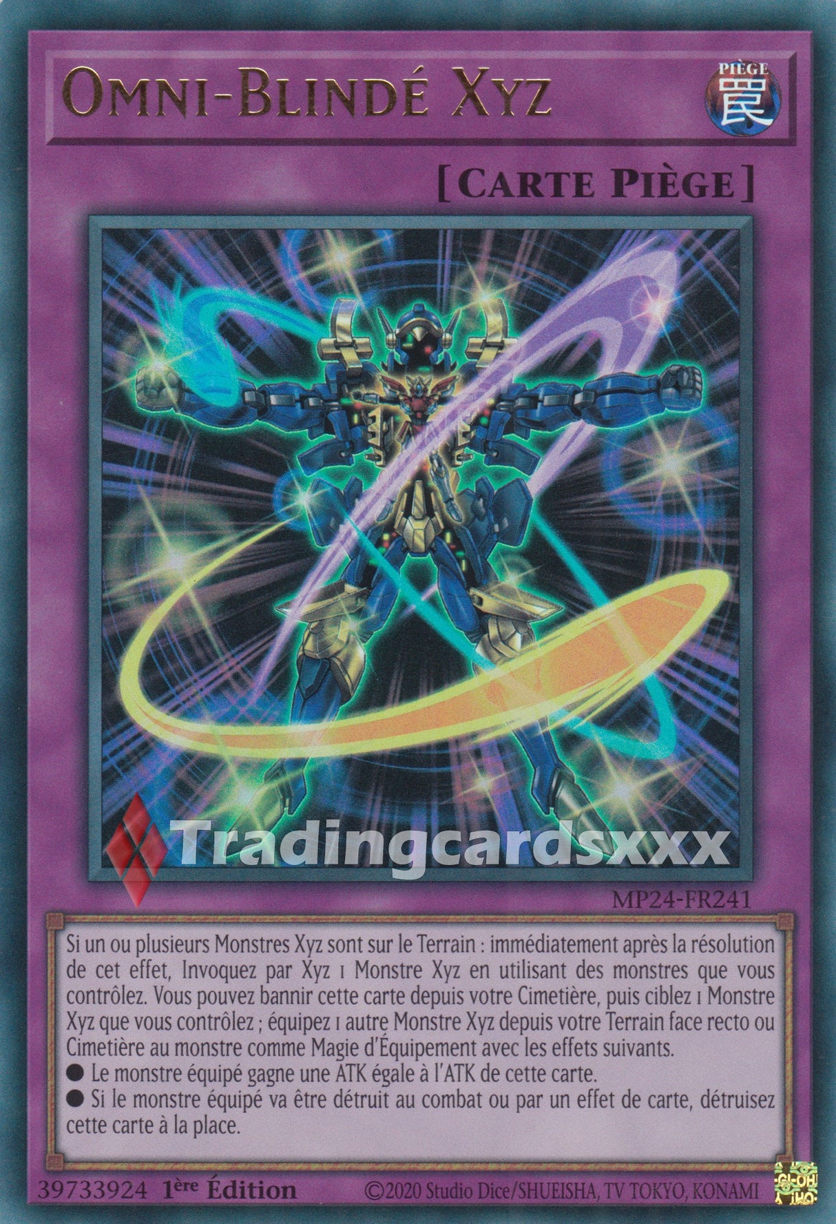 Yu-Gi-Oh! Omni-Blindé Xyz : UR MP24-FR241