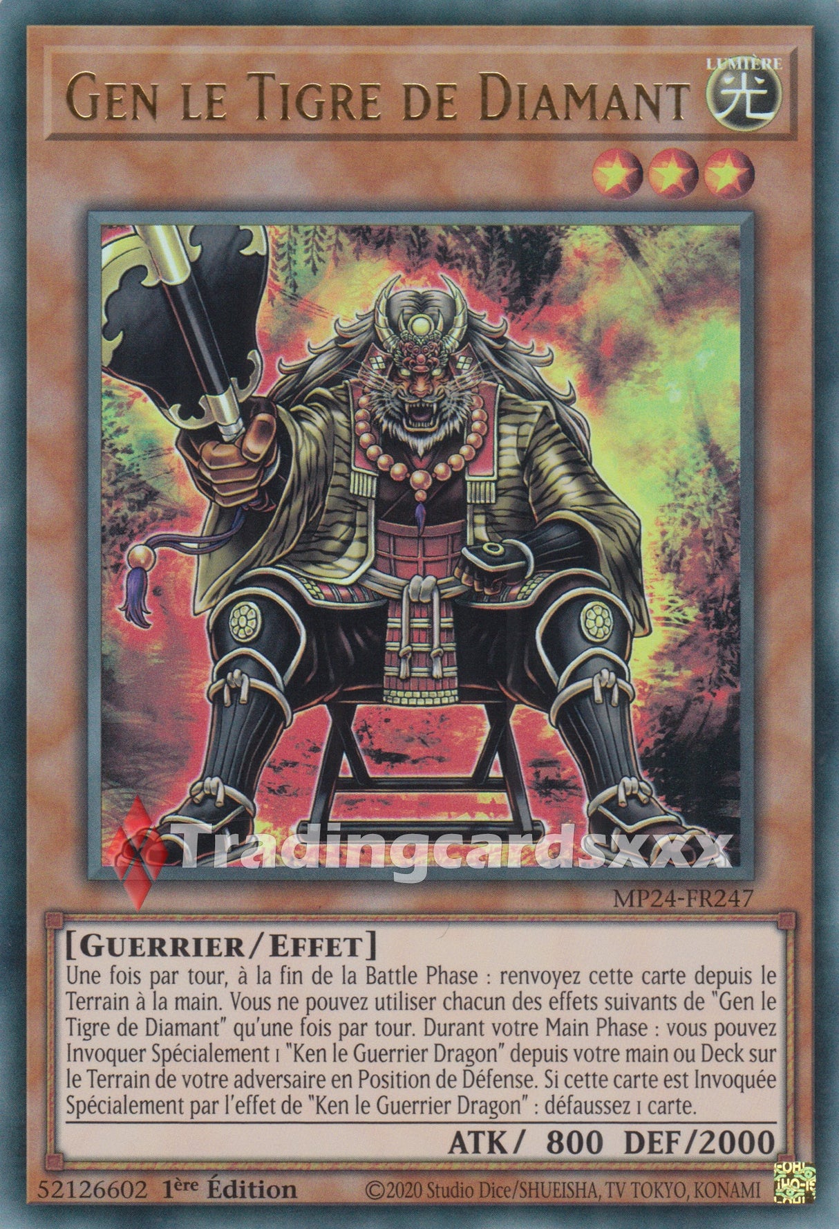 Yu-Gi-Oh! Gen le Tigre de Diamant : UR MP24-FR247