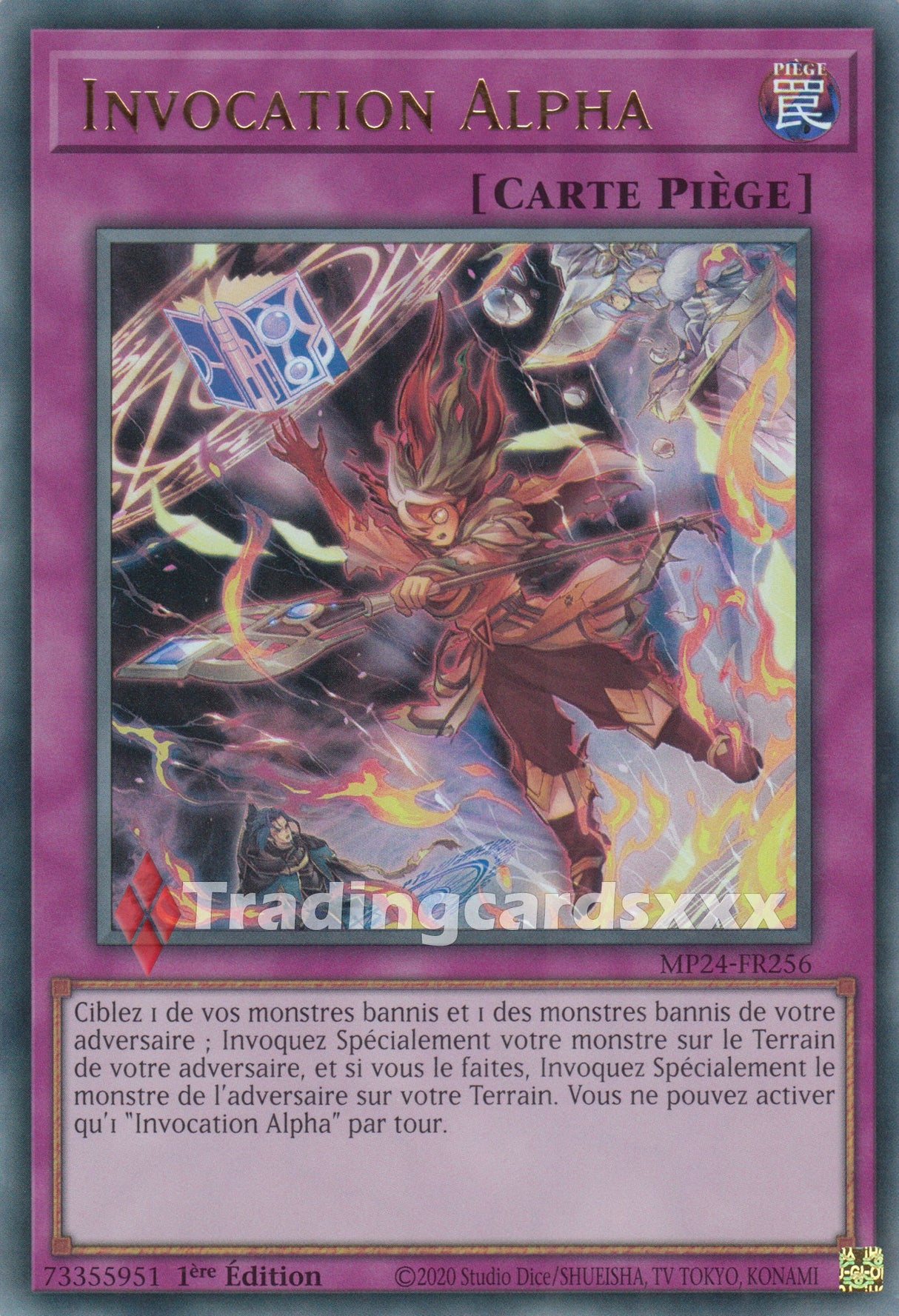 Yu-Gi-Oh! Invocation Alpha : UR MP24-FR256