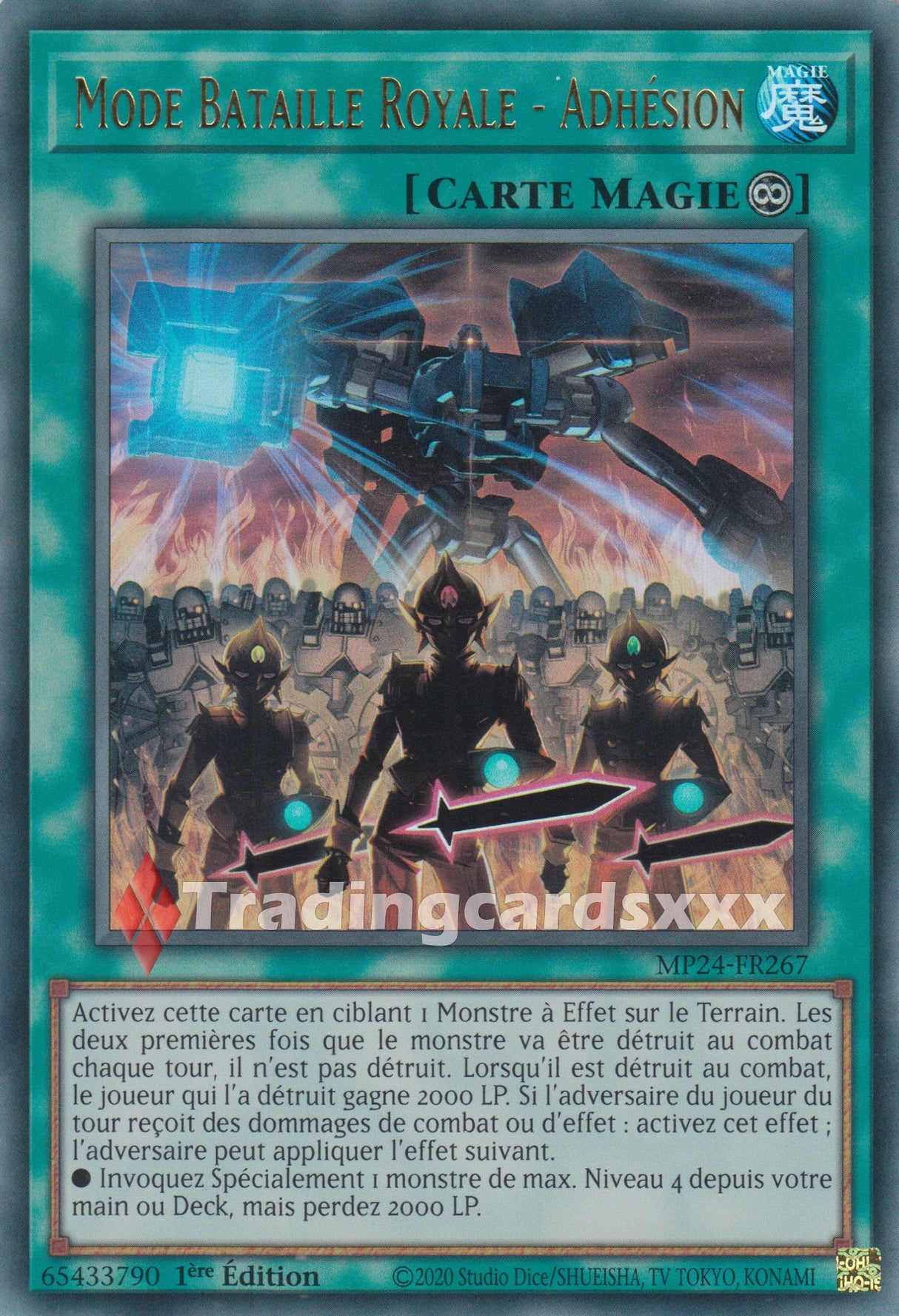 Yu-Gi-Oh! Mode Bataille Royale - Adhésion : UR MP24-FR267