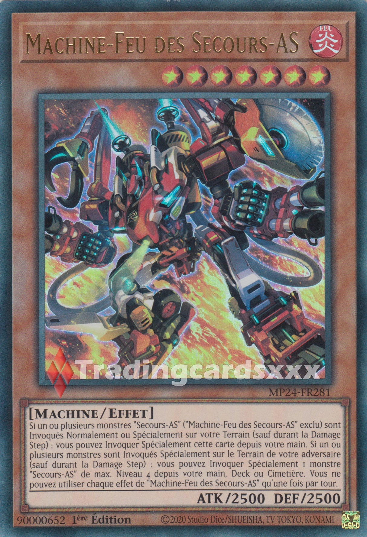 Yu-Gi-Oh! Machine-Feu des Secours-AS : UR MP24-FR281