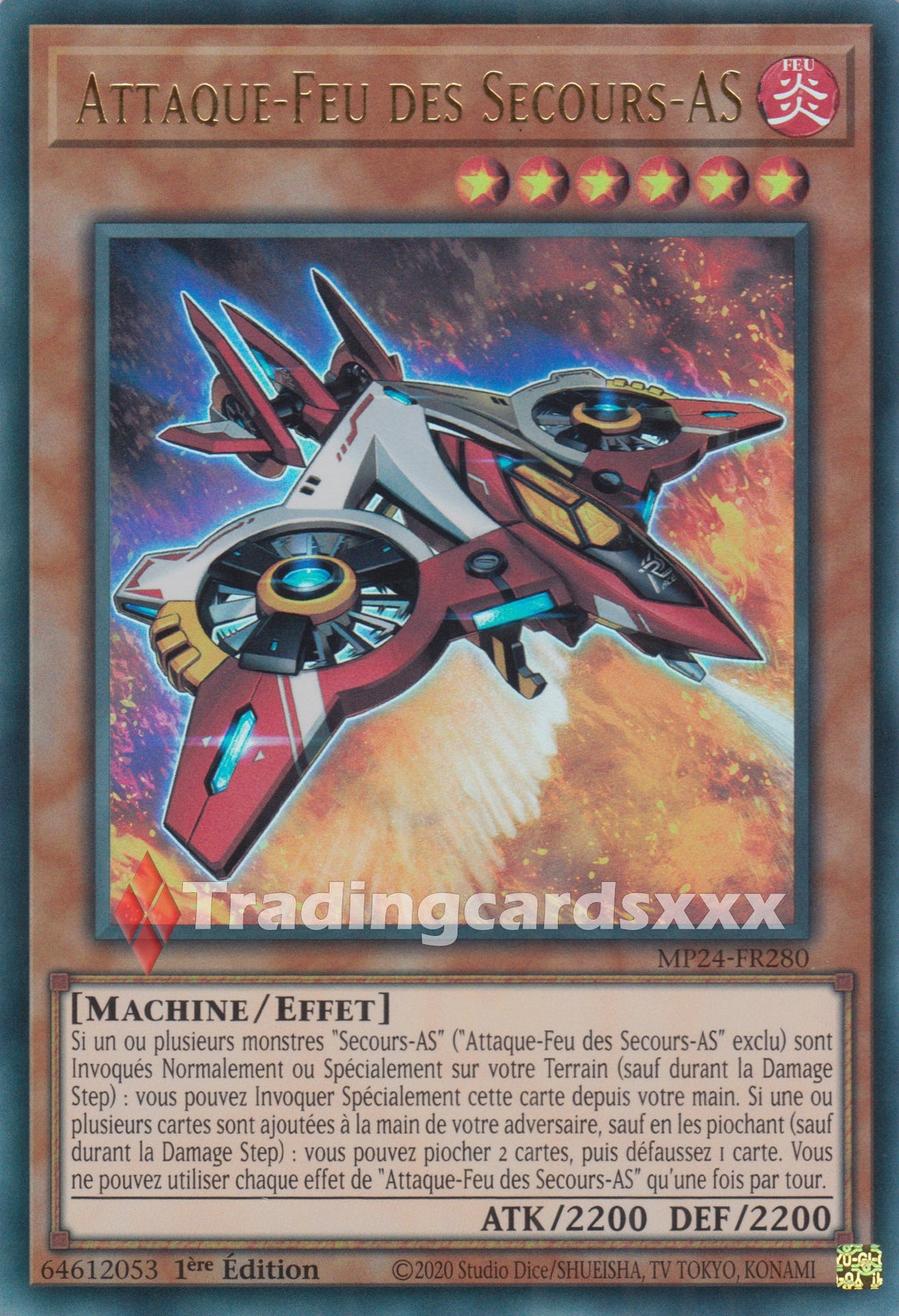 Yu-Gi-Oh! Attaque-Feu des Secours-AS : UR MP24-FR280