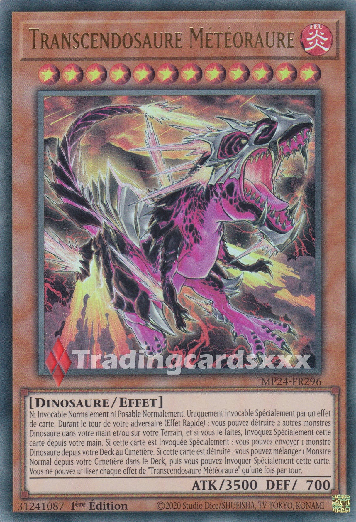 Yu-Gi-Oh! Transcendosaure Météoraure : UR MP24-FR296