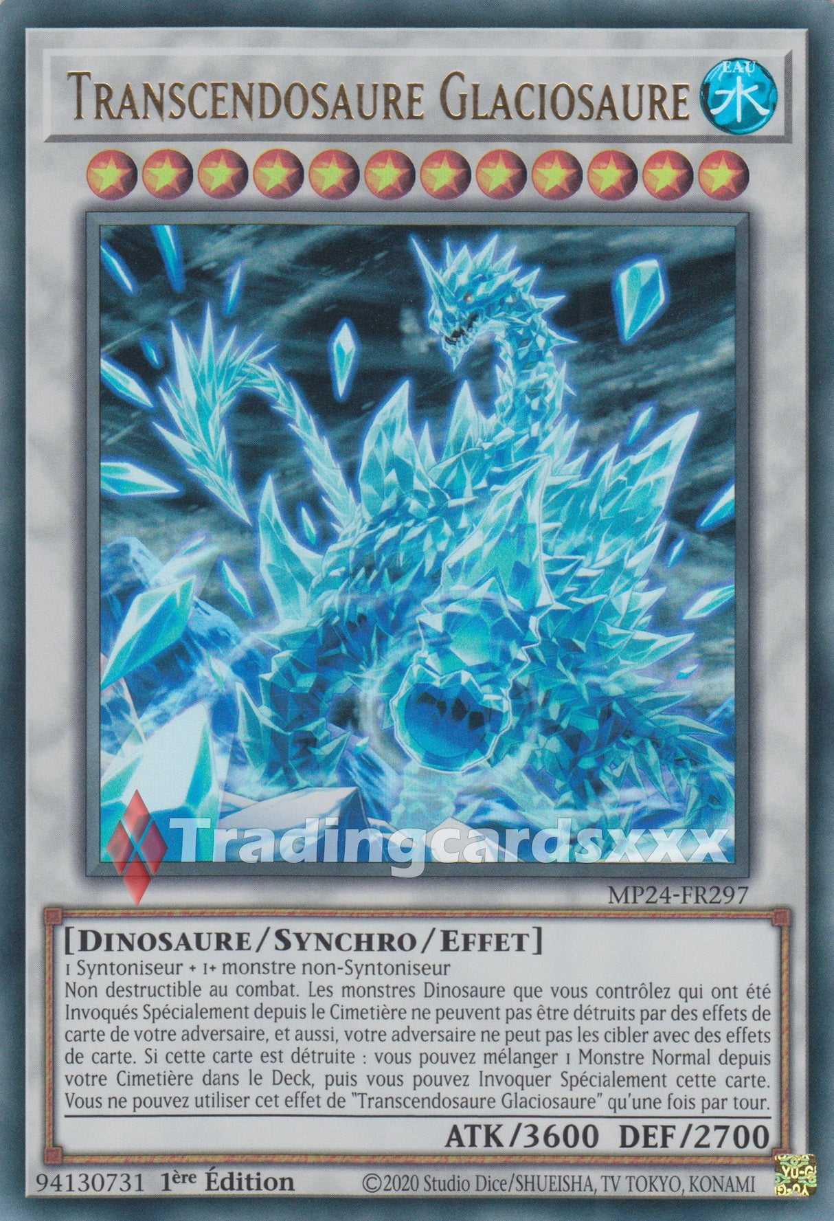 Yu-Gi-Oh! Transcendosaure Glaciosaure : UR MP24-FR297