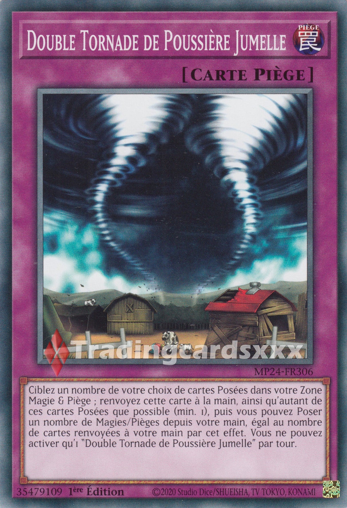 Yu-Gi-Oh! Double Tornade de Poussière Jumelle : C MP24-FR306