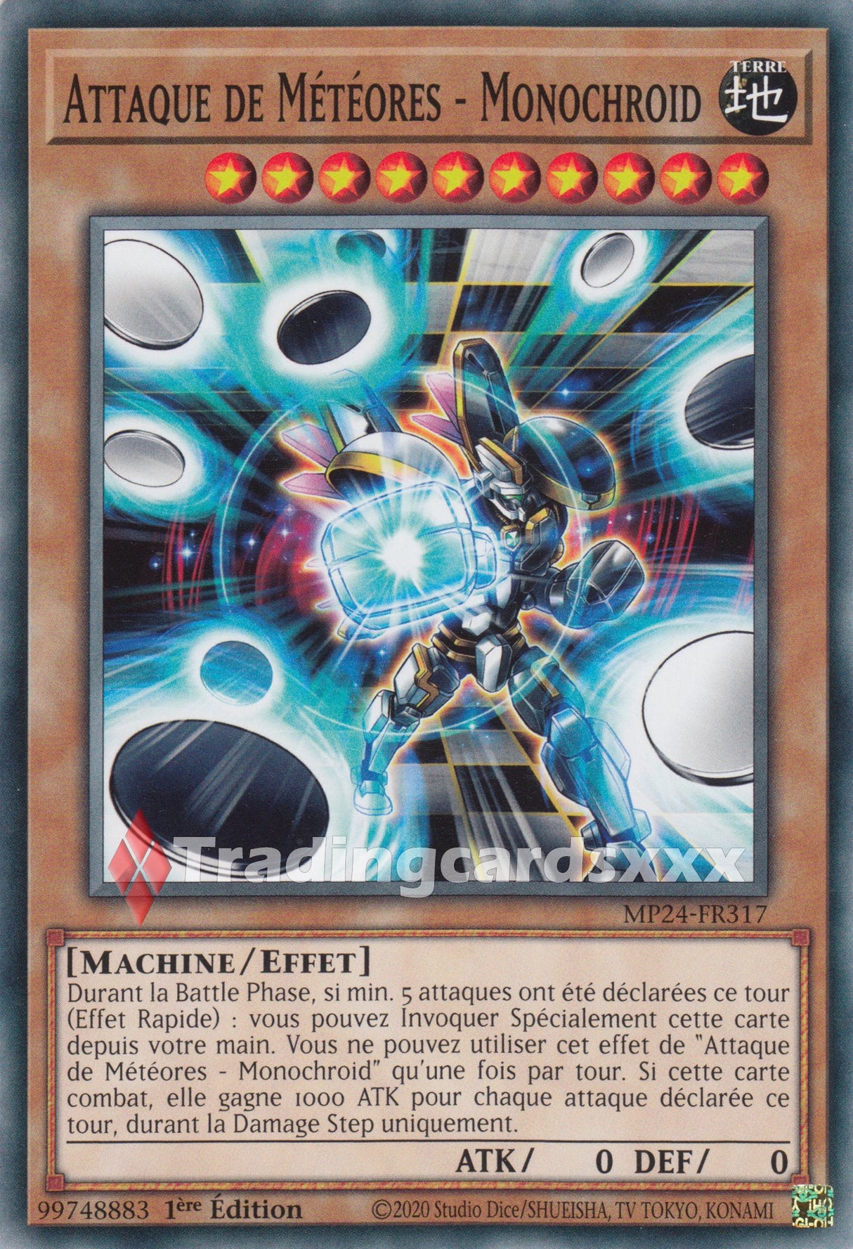 Yu-Gi-Oh! Attaque de Météores - Monochroid : C MP24-FR317