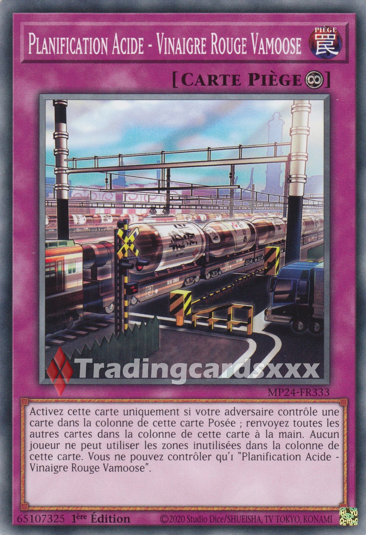 Yu-Gi-Oh! Planification Acide - Vinaigre Rouge Vamoose : C MP24-FR333