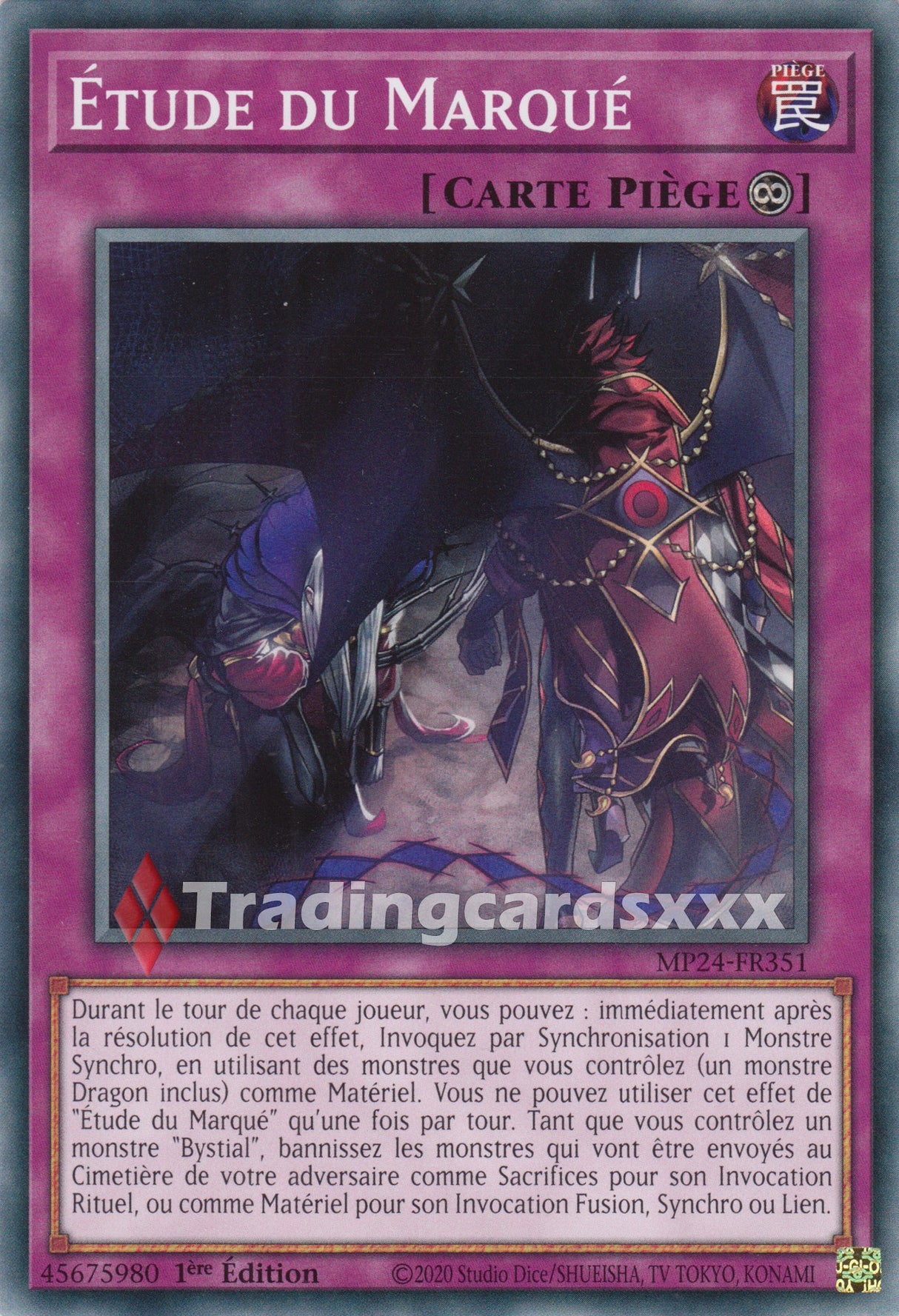 Yu-Gi-Oh! Étude du Marqué : C MP24-FR351