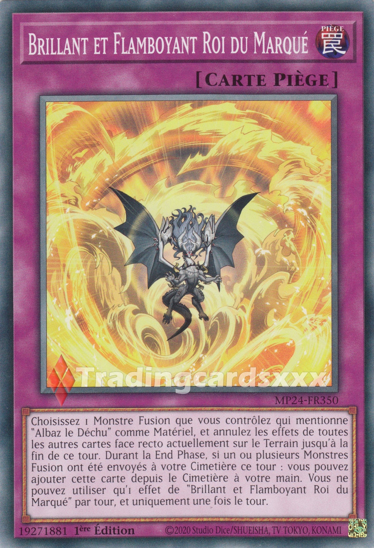 Yu-Gi-Oh! Brillant et Flamboyant Roi du Marqué : C MP24-FR350