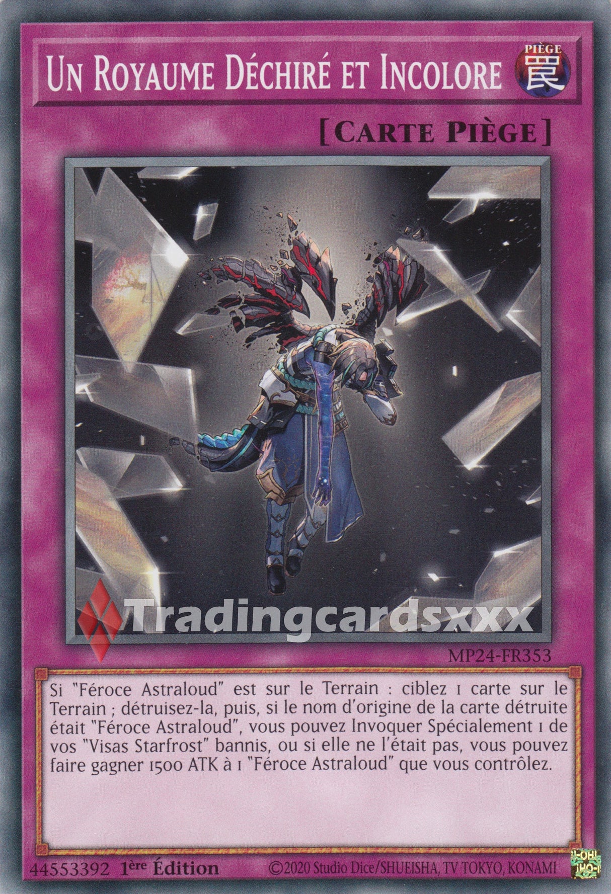 Yu-Gi-Oh! Un Royaume Déchiré et Incolore : C MP24-FR353