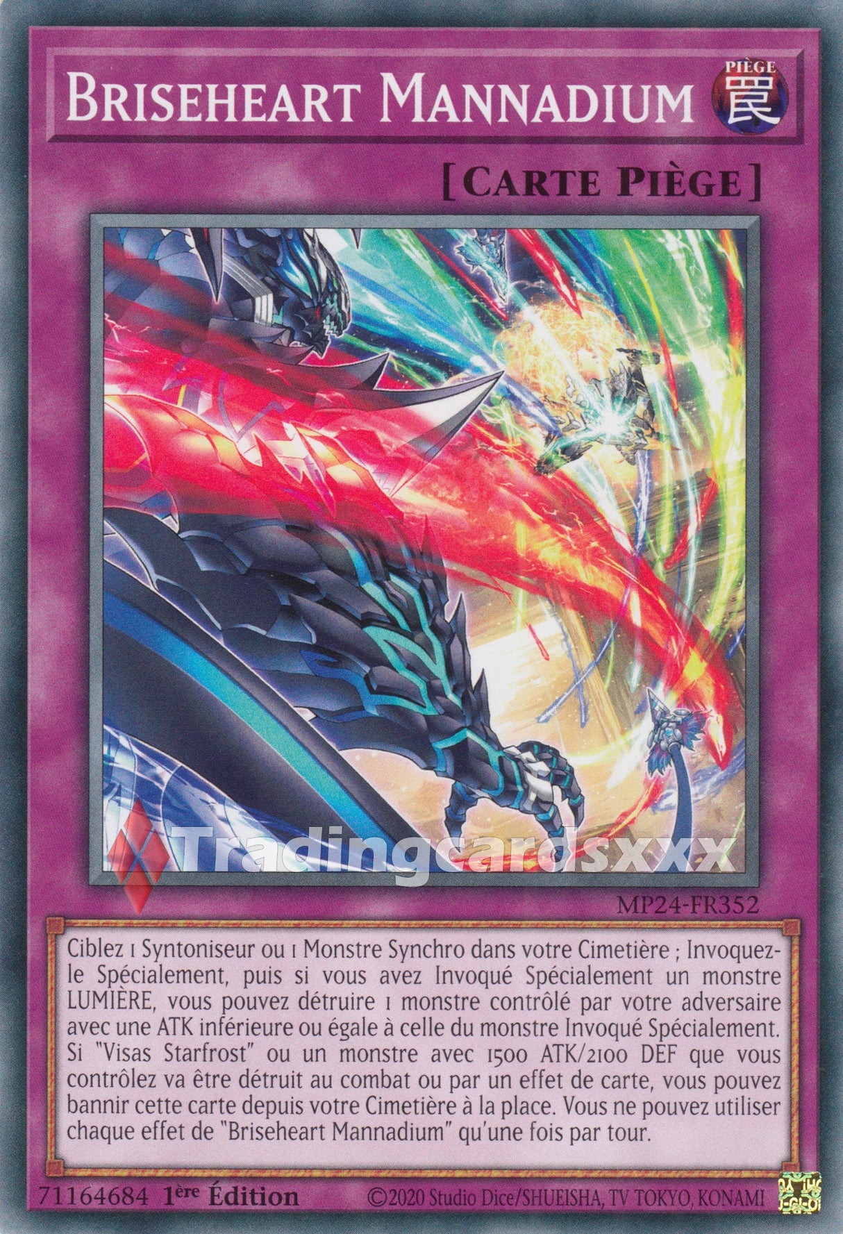 Yu-Gi-Oh! Briseheart Mannadium : C MP24-FR352