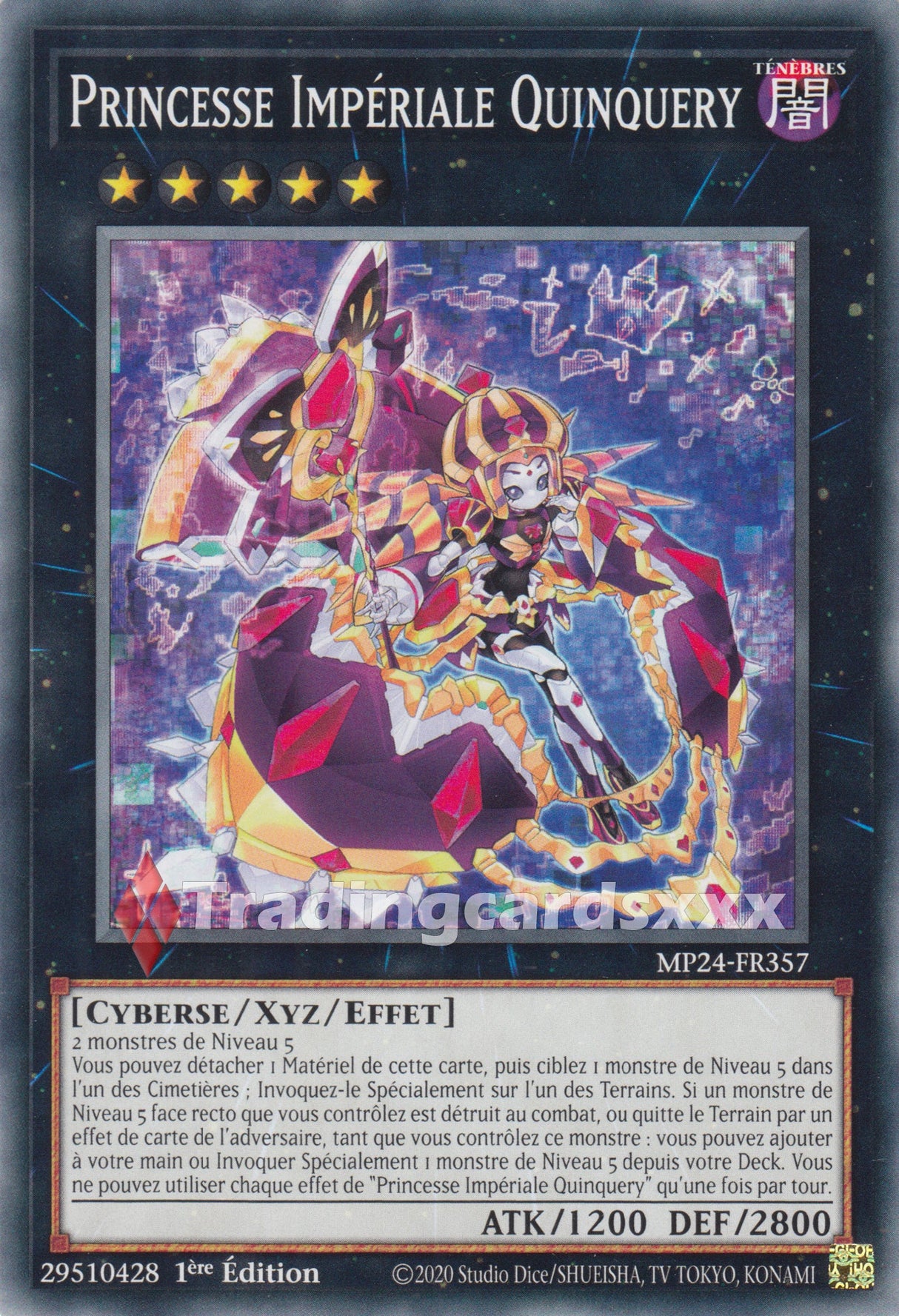 Yu-Gi-Oh! Princesse Impériale Quinquery : C MP24-FR357