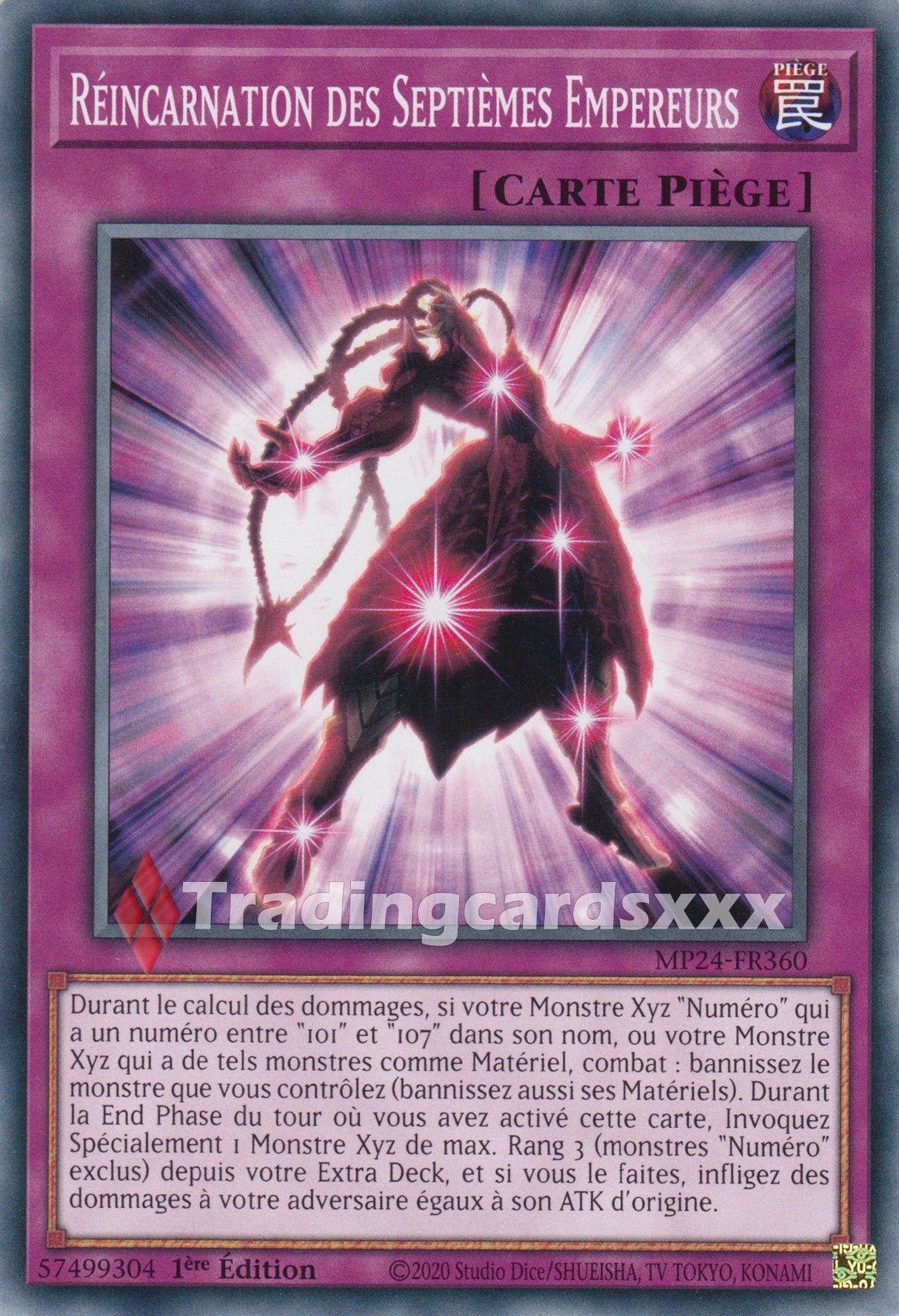 Yu-Gi-Oh! Réincarnation des Septièmes Empereurs : C MP24-FR360