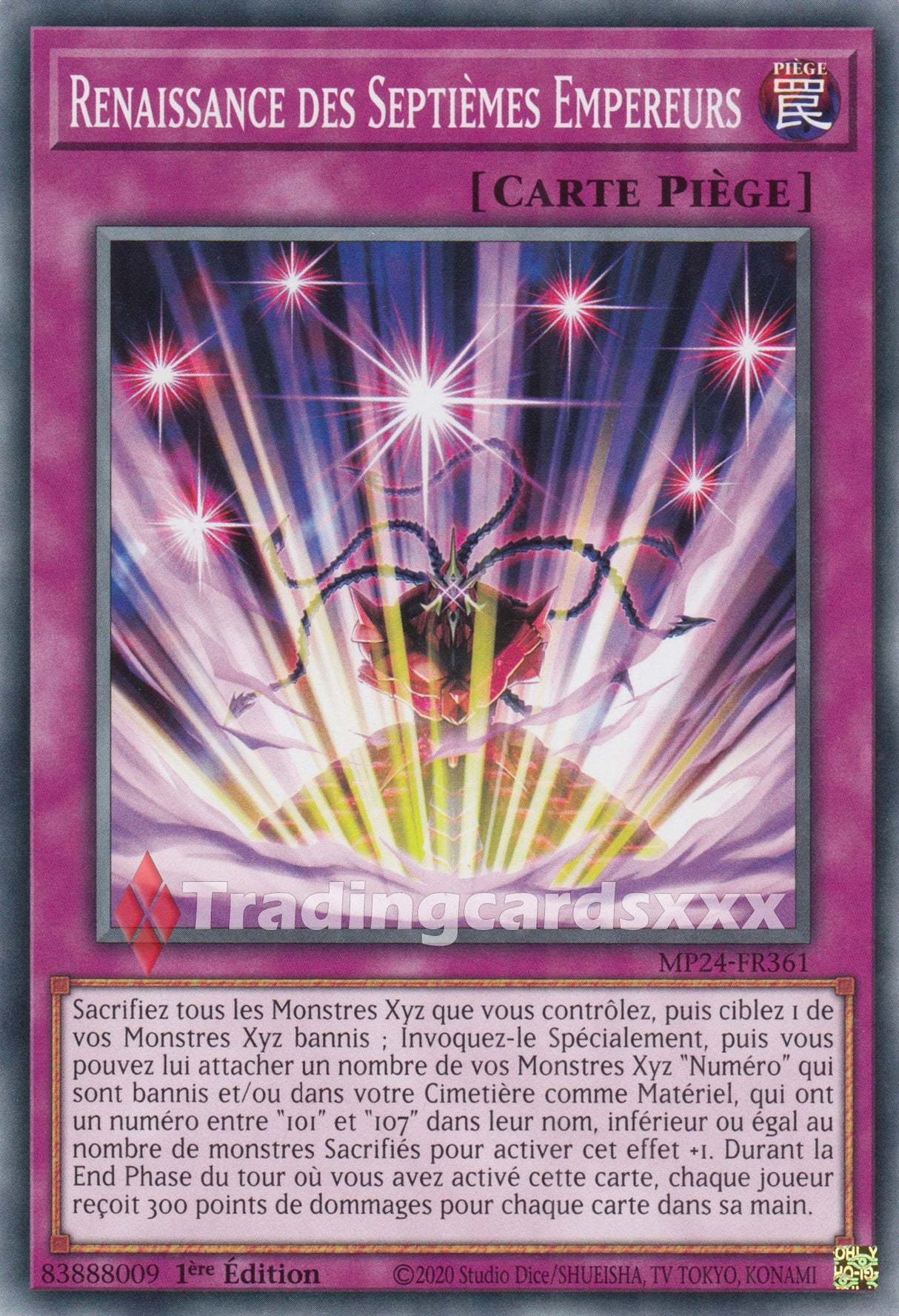 Yu-Gi-Oh! Renaissance des Septièmes Empereurs : C MP24-FR361