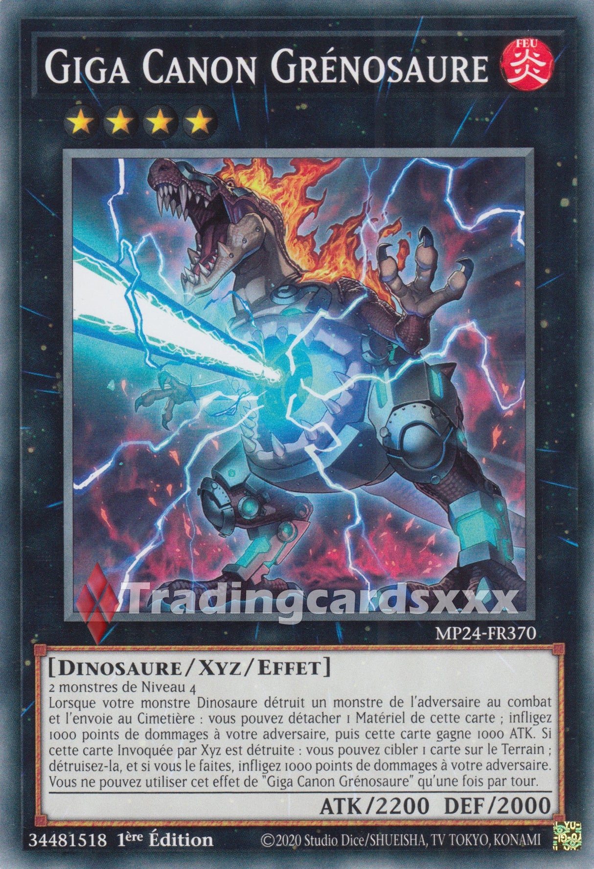 Yu-Gi-Oh! Giga Canon Grénosaure : C MP24-FR370