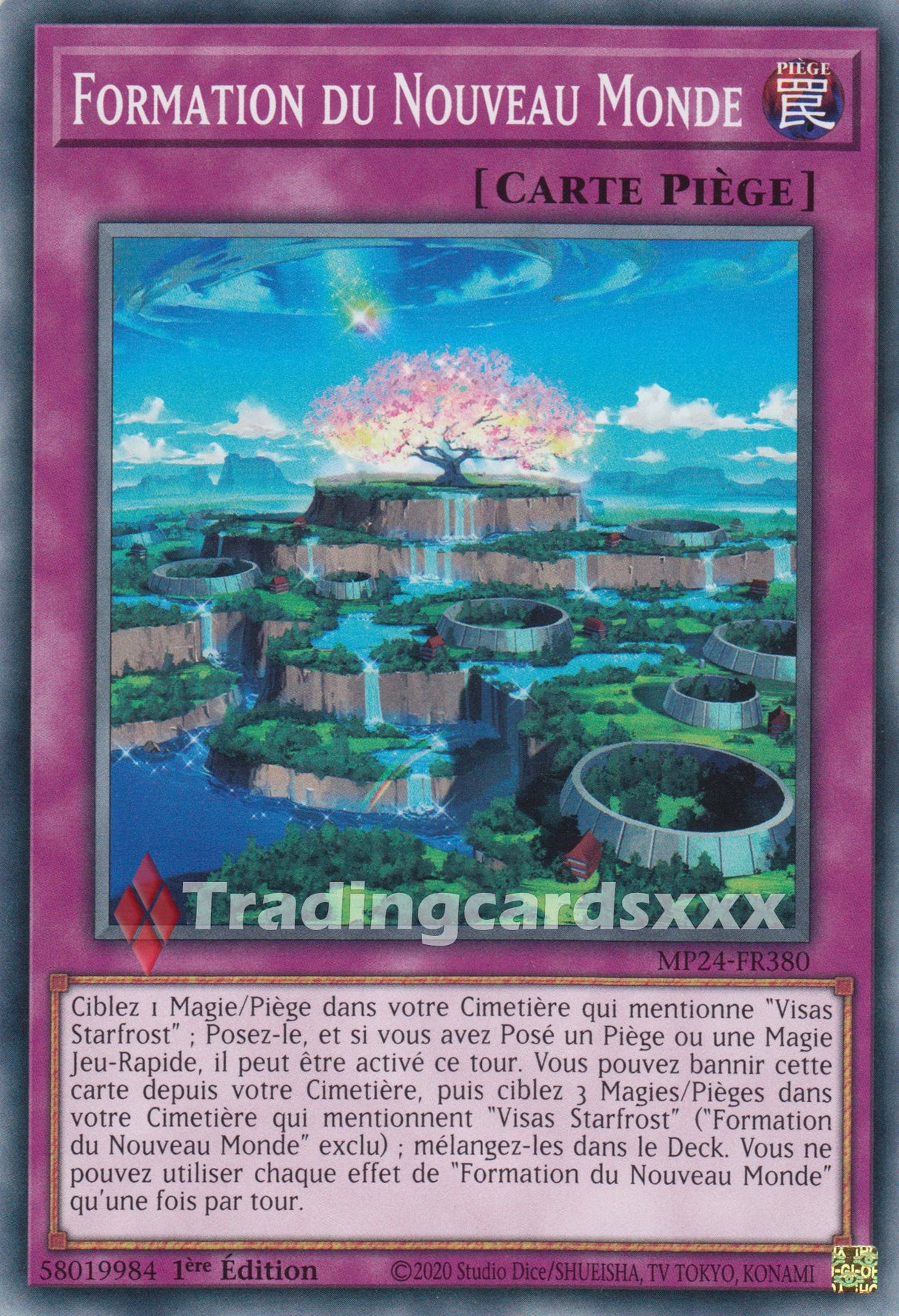 Yu-Gi-Oh! Formation du Nouveau Monde : C MP24-FR380