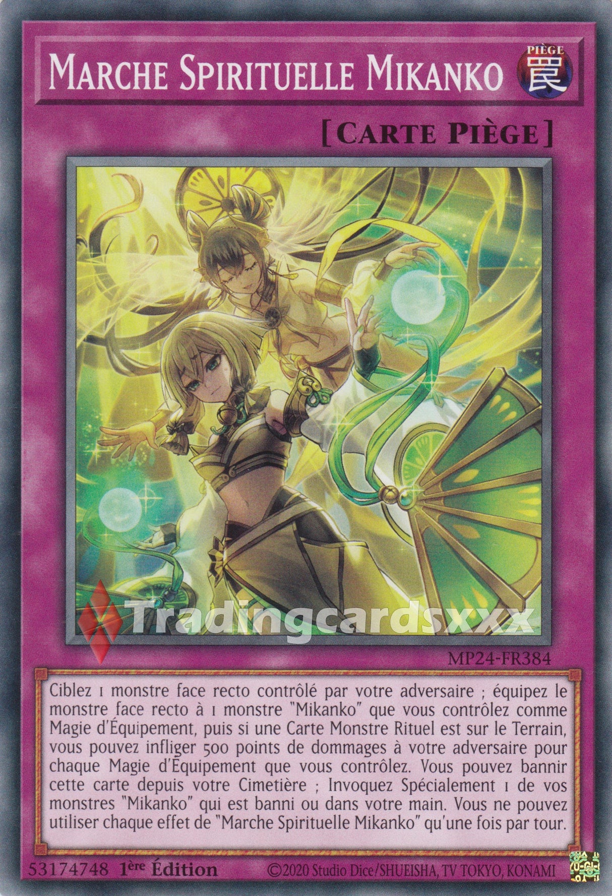 Yu-Gi-Oh! Marche Spirituelle Mikanko : C MP24-FR384