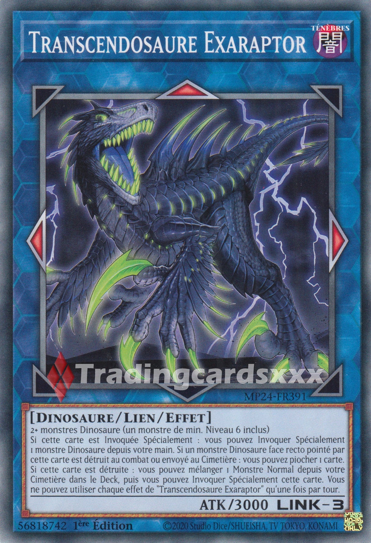 Yu-Gi-Oh! Transcendosaure Exaraptor : C MP24-FR391