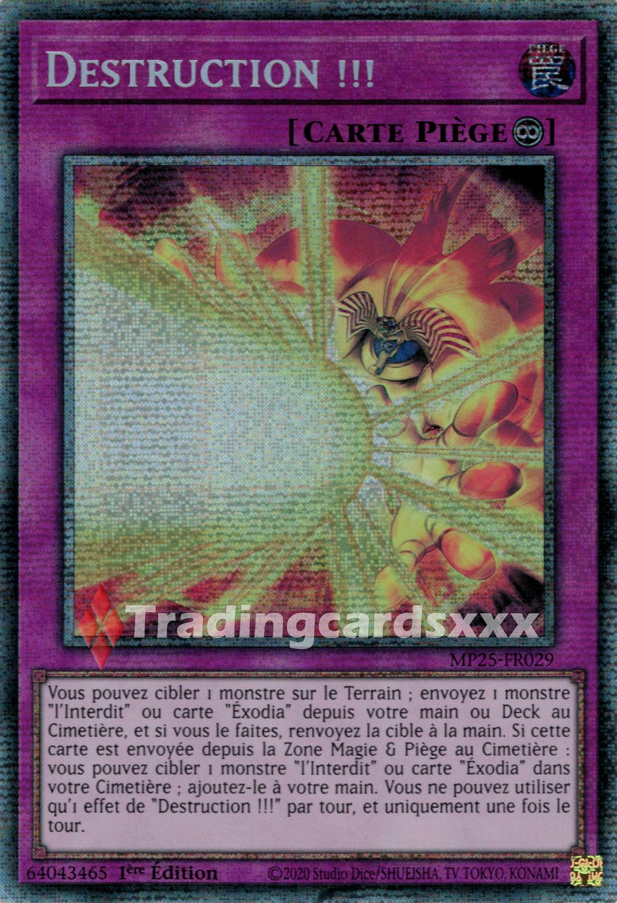 Yu-Gi-Oh! Destruction !!! : STAR MP25-FR029