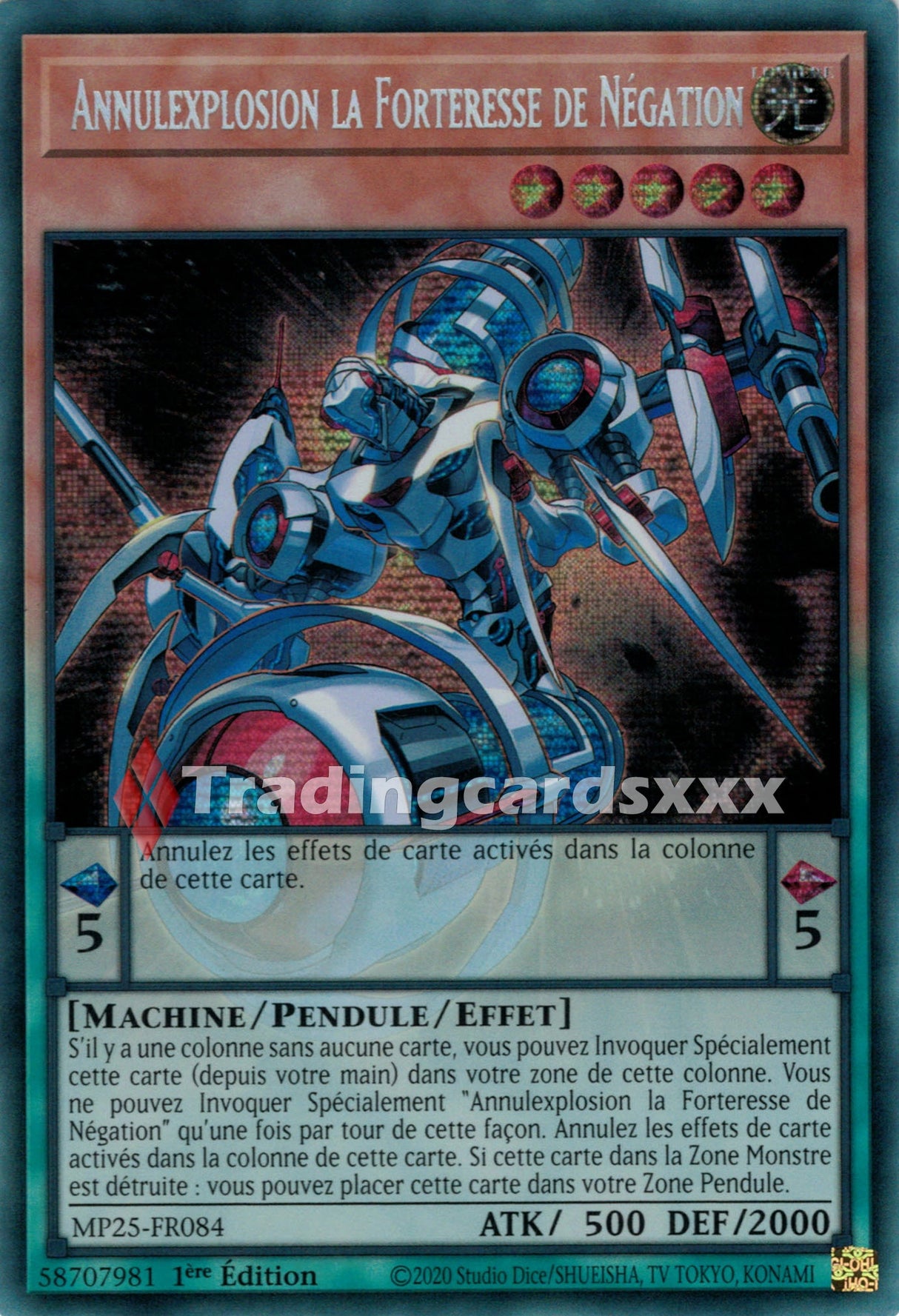 Yu-Gi-Oh! Annulexplosion la Forteresse de Négation : PSE MP25-FR084