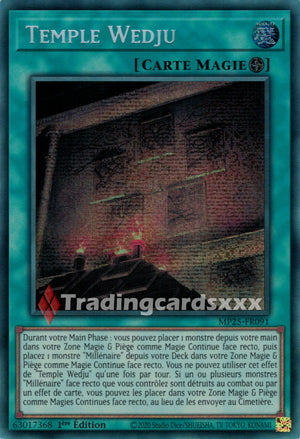 Yu-Gi-Oh! Temple Wedju : PSE MP25-FR091