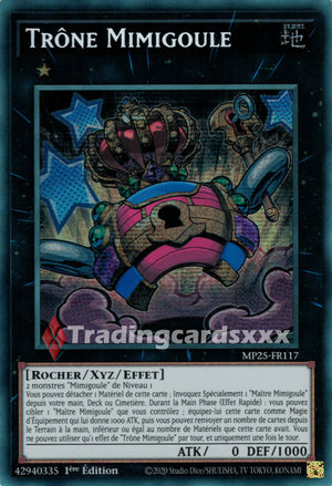 Yu-Gi-Oh! Trône Mimigoule : PSE MP25-FR117