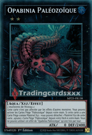 Yu-Gi-Oh! Opabinia Paléozoïque : PSE MP25-FR138