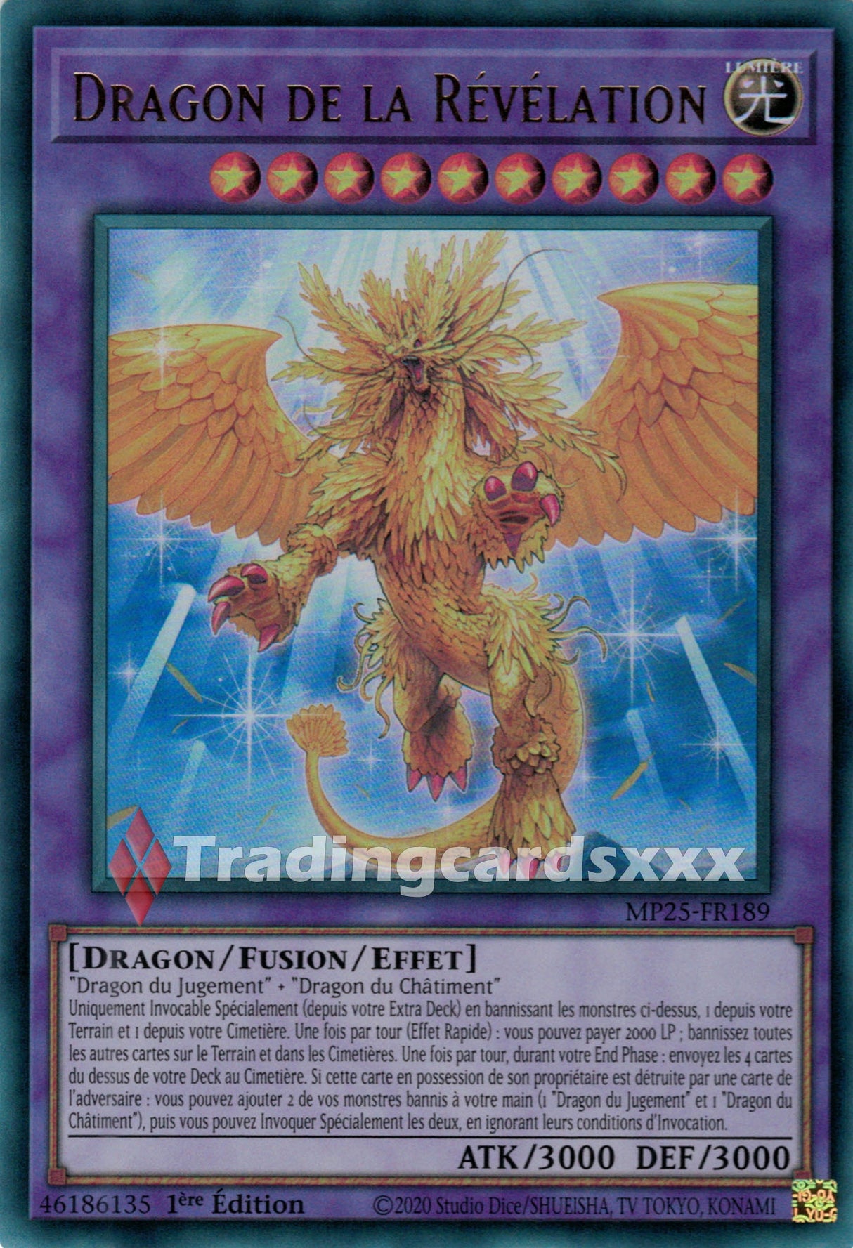 Yu-Gi-Oh! Dragon de la Révélation : UR MP25-FR189