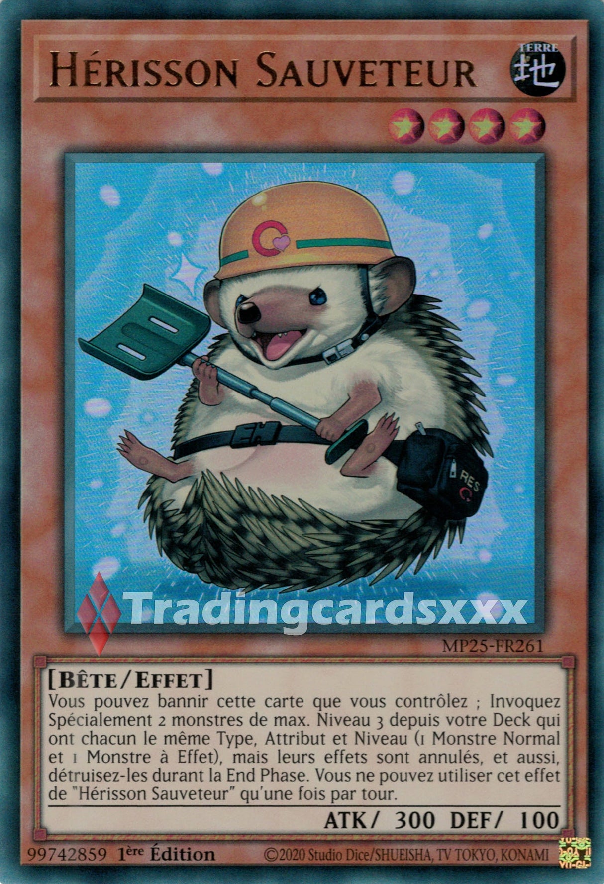 Yu-Gi-Oh! Hérisson Sauveteur : UR MP25-FR261