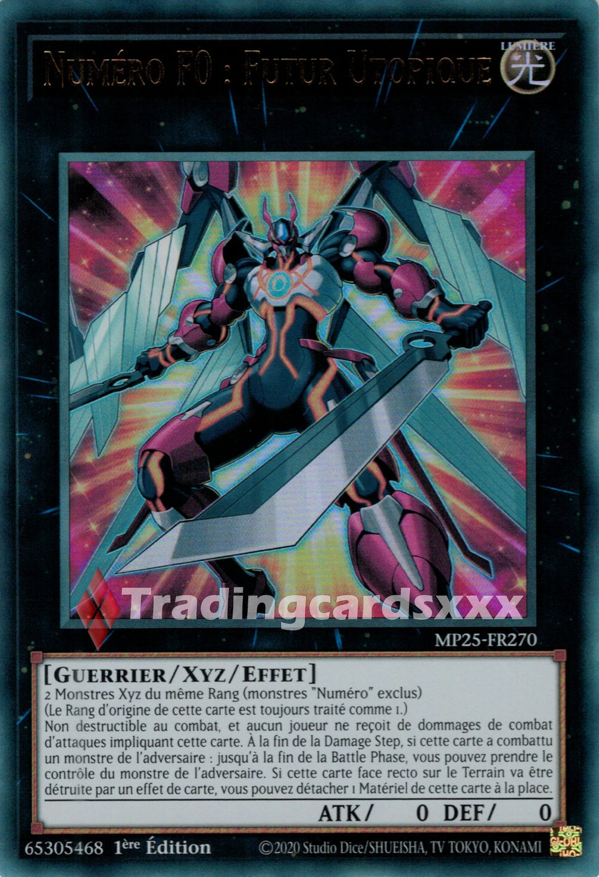 Yu-Gi-Oh! Numéro F0 : Futur Utopique : UR MP25-FR270
