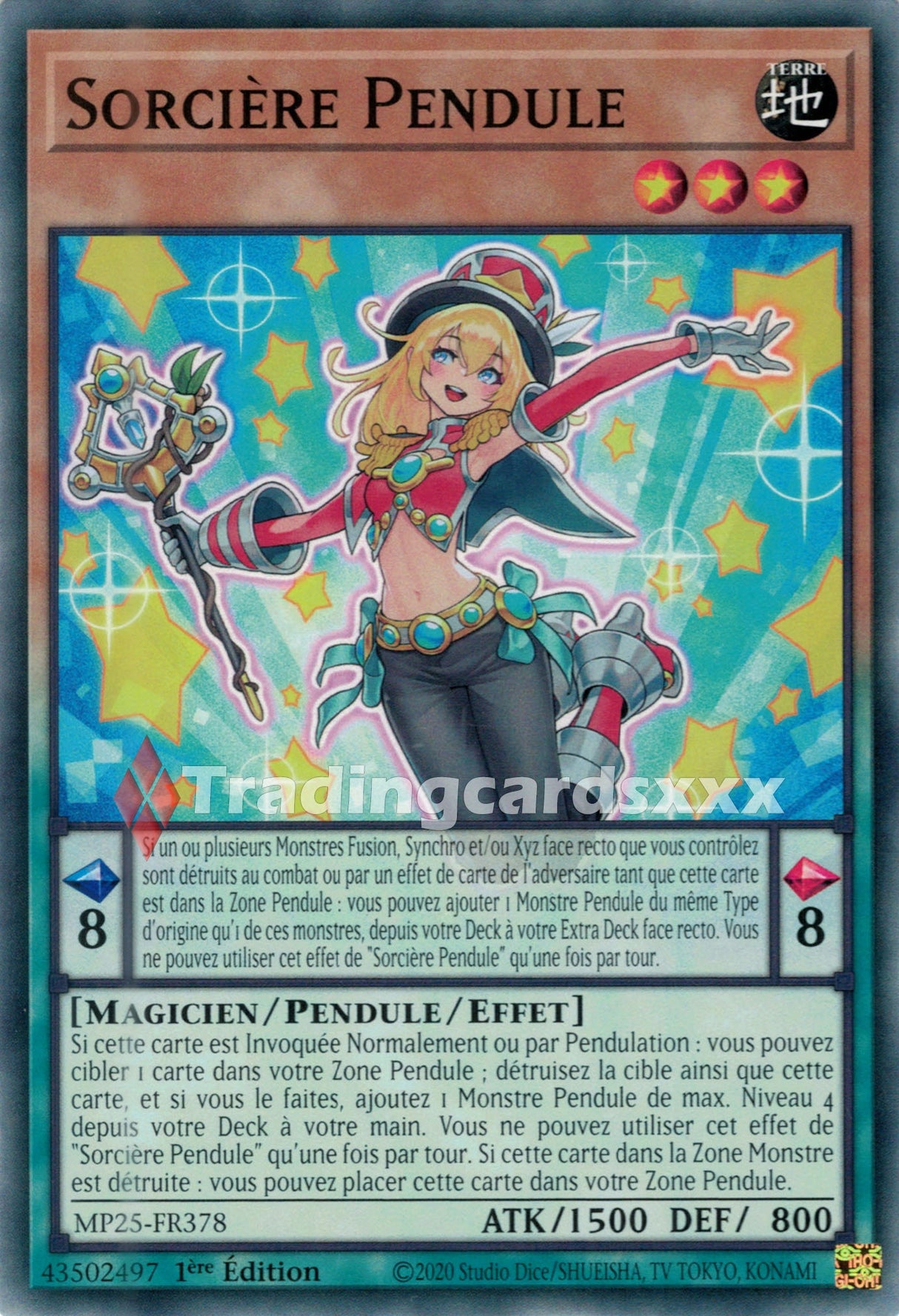 Yu-Gi-Oh! Sorcière Pendule : C MP25-FR378
